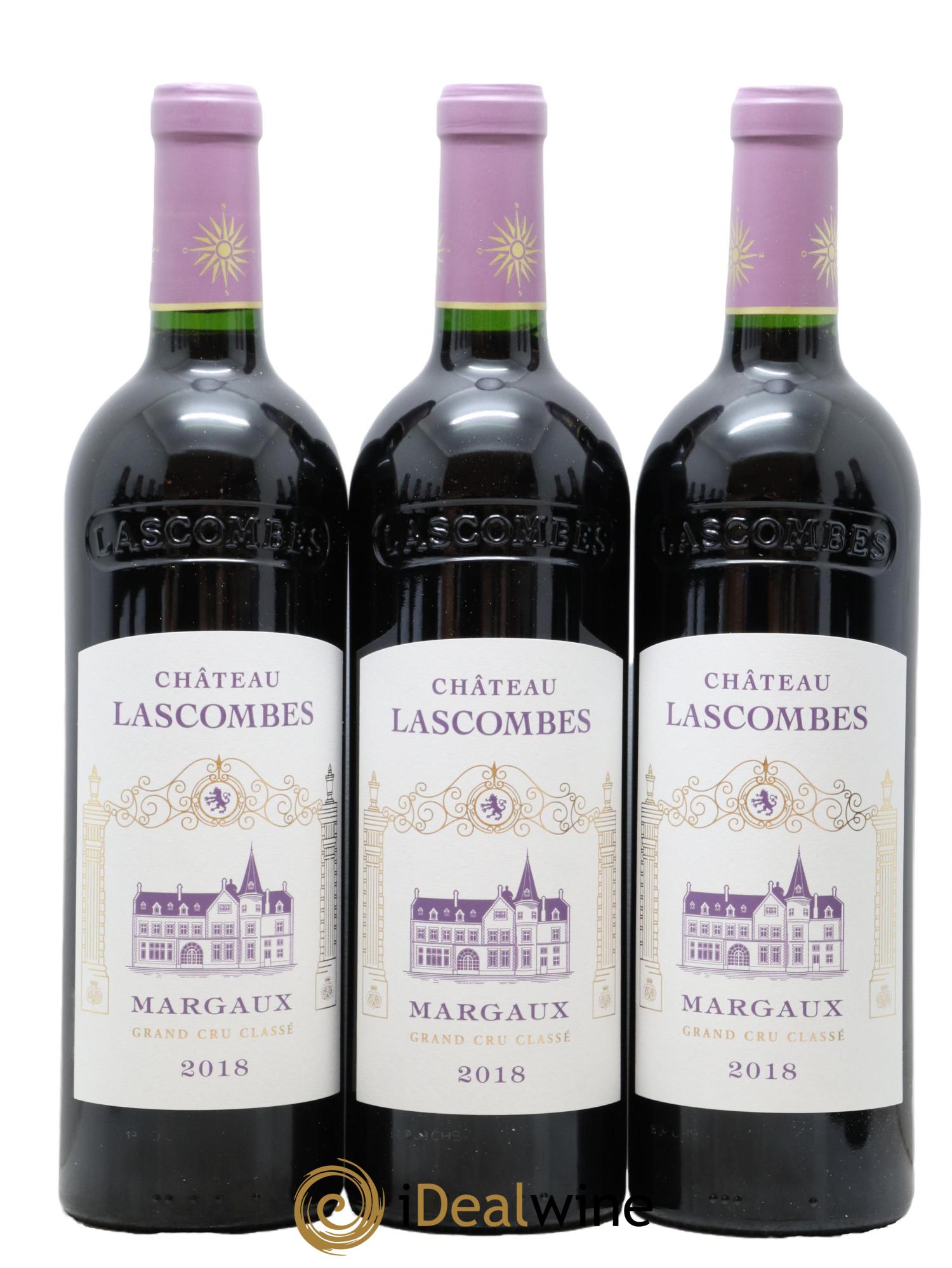 Château Lascombes 2ème Grand Cru Classé 2018 - Lot de 12 bouteilles - 2