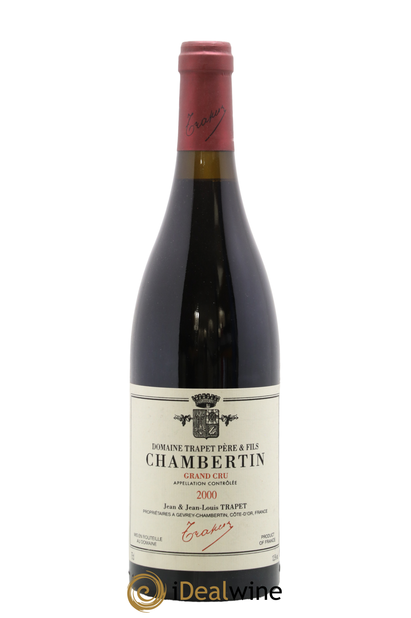 Chambertin Grand Cru Domaine Trapet 2000 - Posten von 1 Flasche - 0