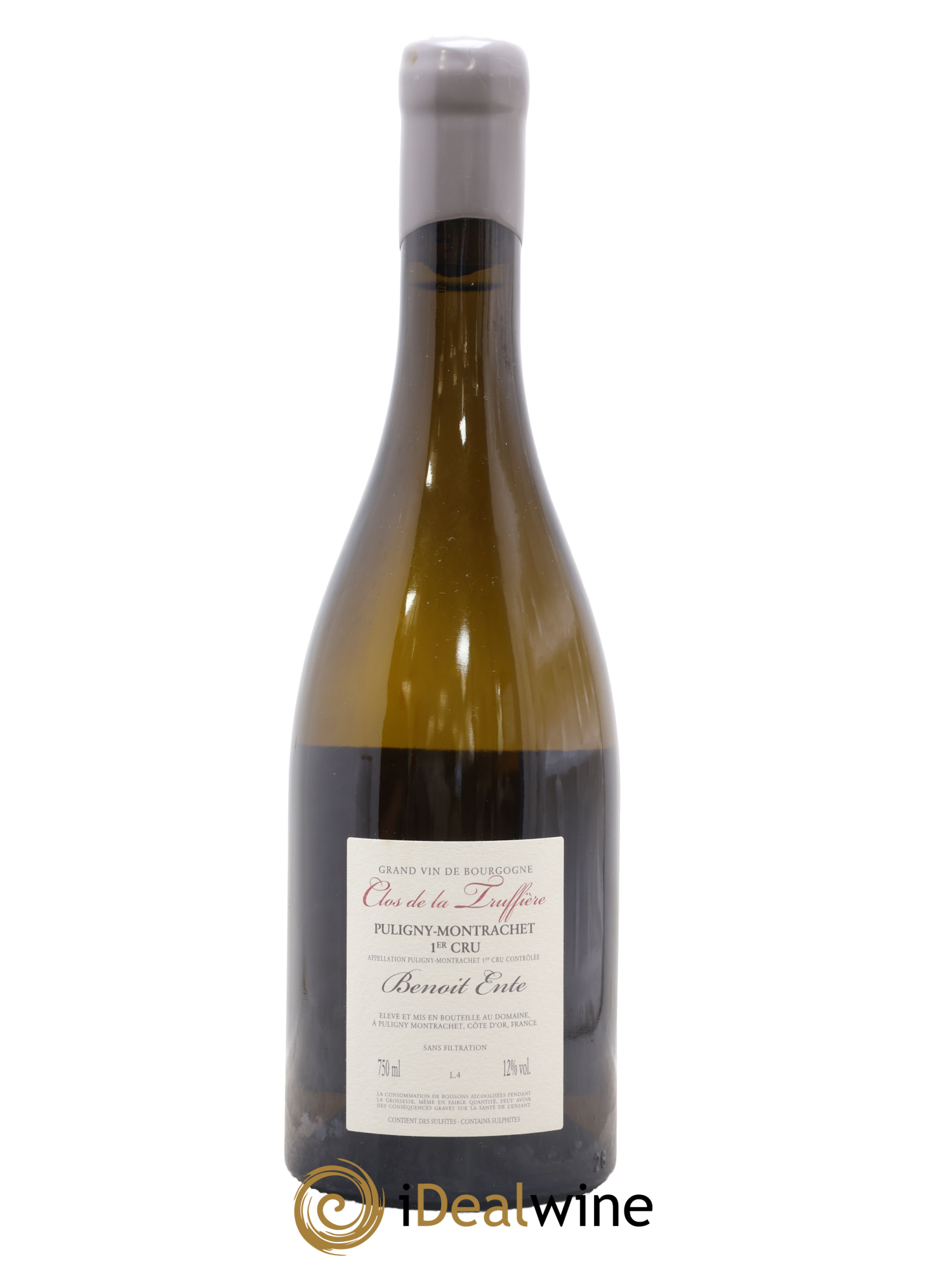 Puligny-Montrachet 1er Cru Clos de la Truffière Benoit Ente 2014 - Lot of 1 bottle - 1