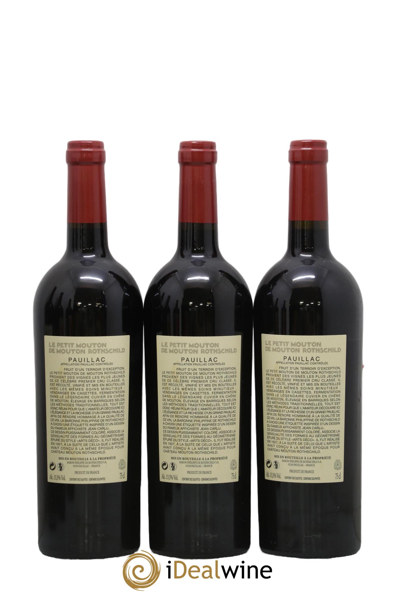 Petit Mouton Second Vin 2016 - Lotto di 6 bottiglie - 2