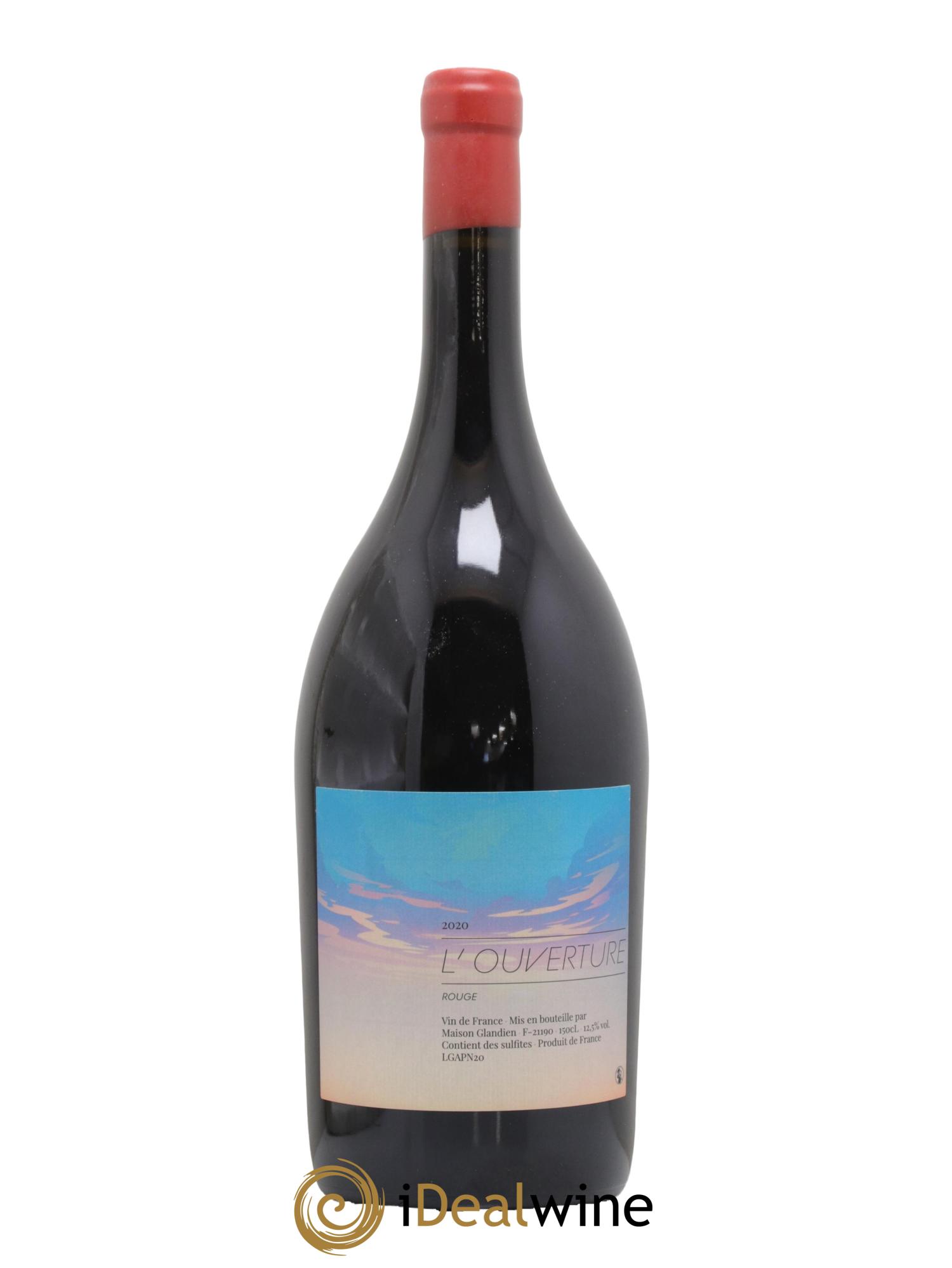 Vin de France L'Ouverture Maison Glandien 2020 - Lot de 1 magnum - 0