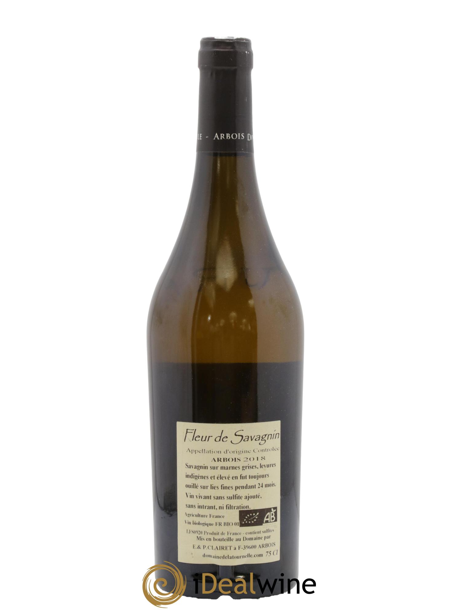 Arbois Fleur De Savagnin Domaine de la Tournelle 2018 - Lot of 1 bottle - 1
