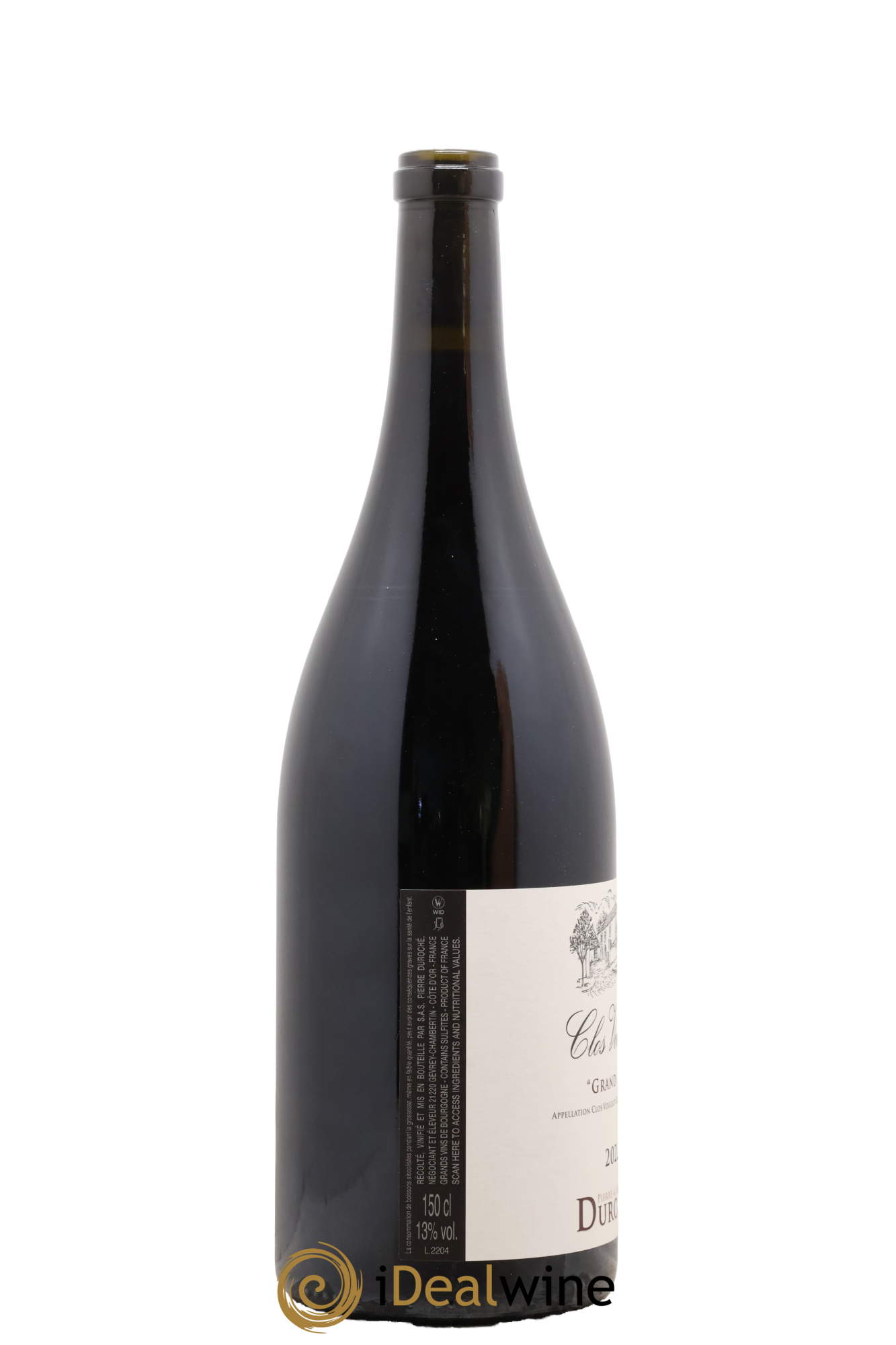 Clos de Vougeot Grand Cru P&M Duroche 2022 - Lot of 1 magnum - 1