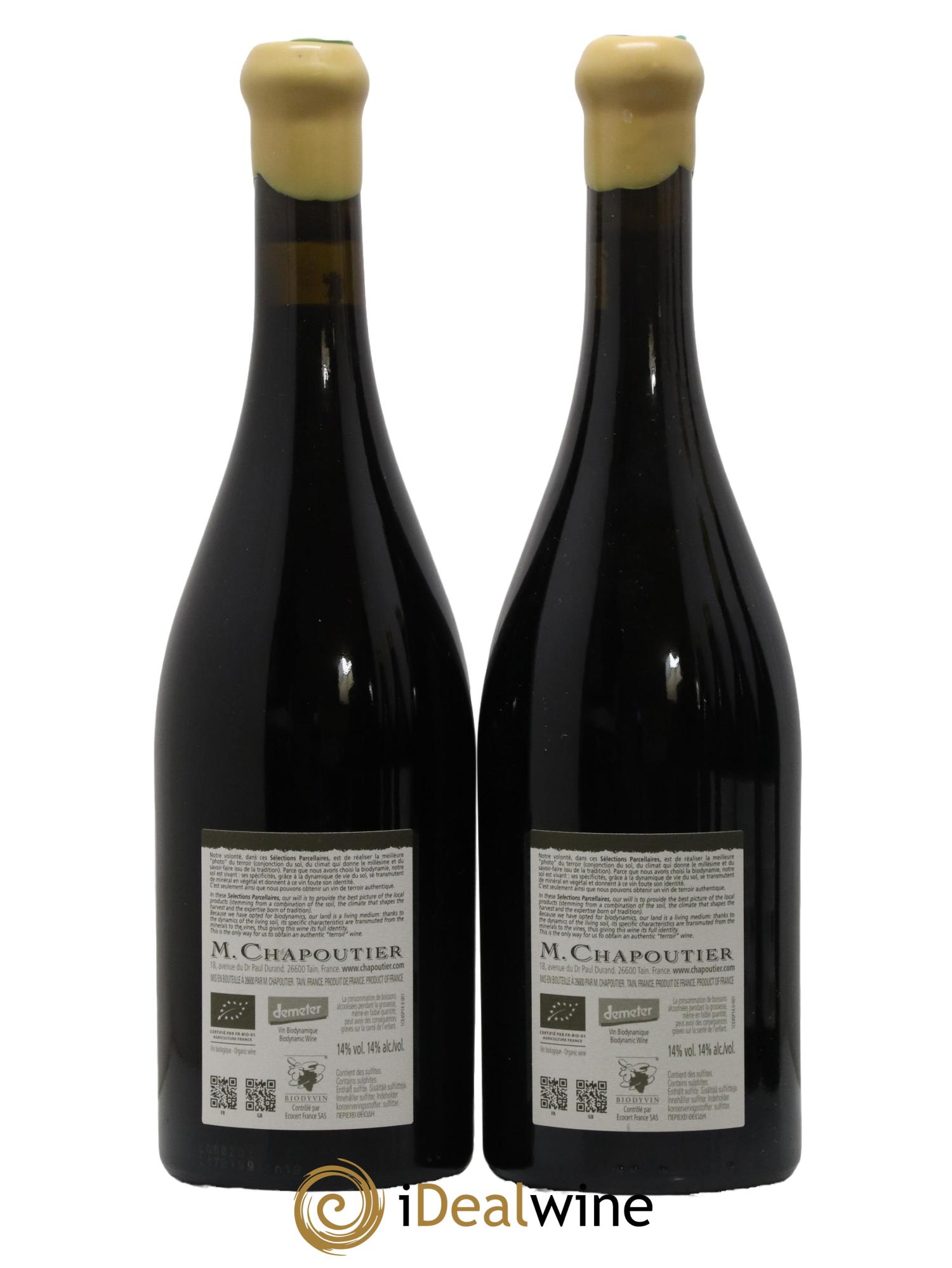 Hermitage Ermitage l'Ermite Chapoutier 2015 - Lot de 2 bouteilles - 1