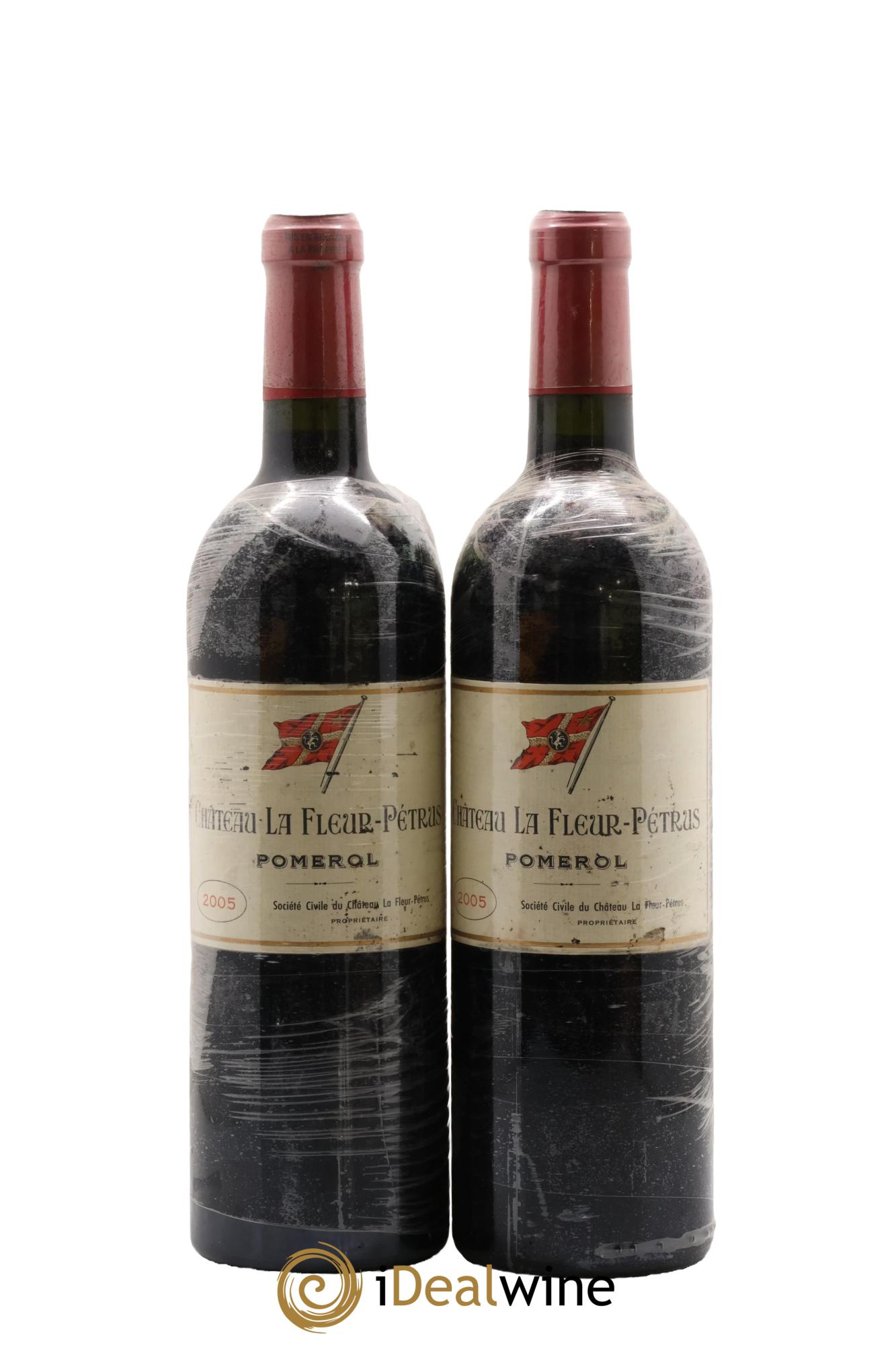 Château la Fleur Petrus 2005 - Lot of 2 bottles - 0