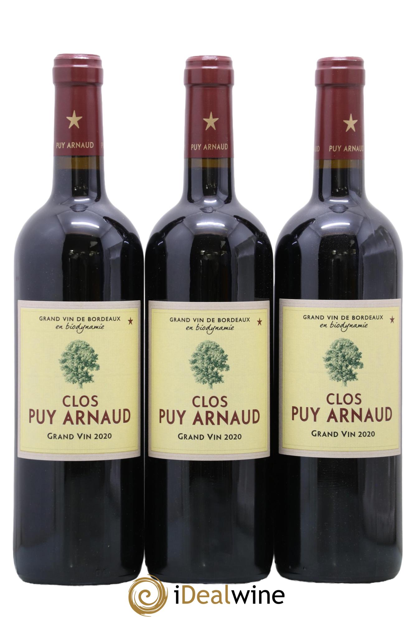 Clos Puy Arnaud 2020 - Lot de 3 bouteilles - 0