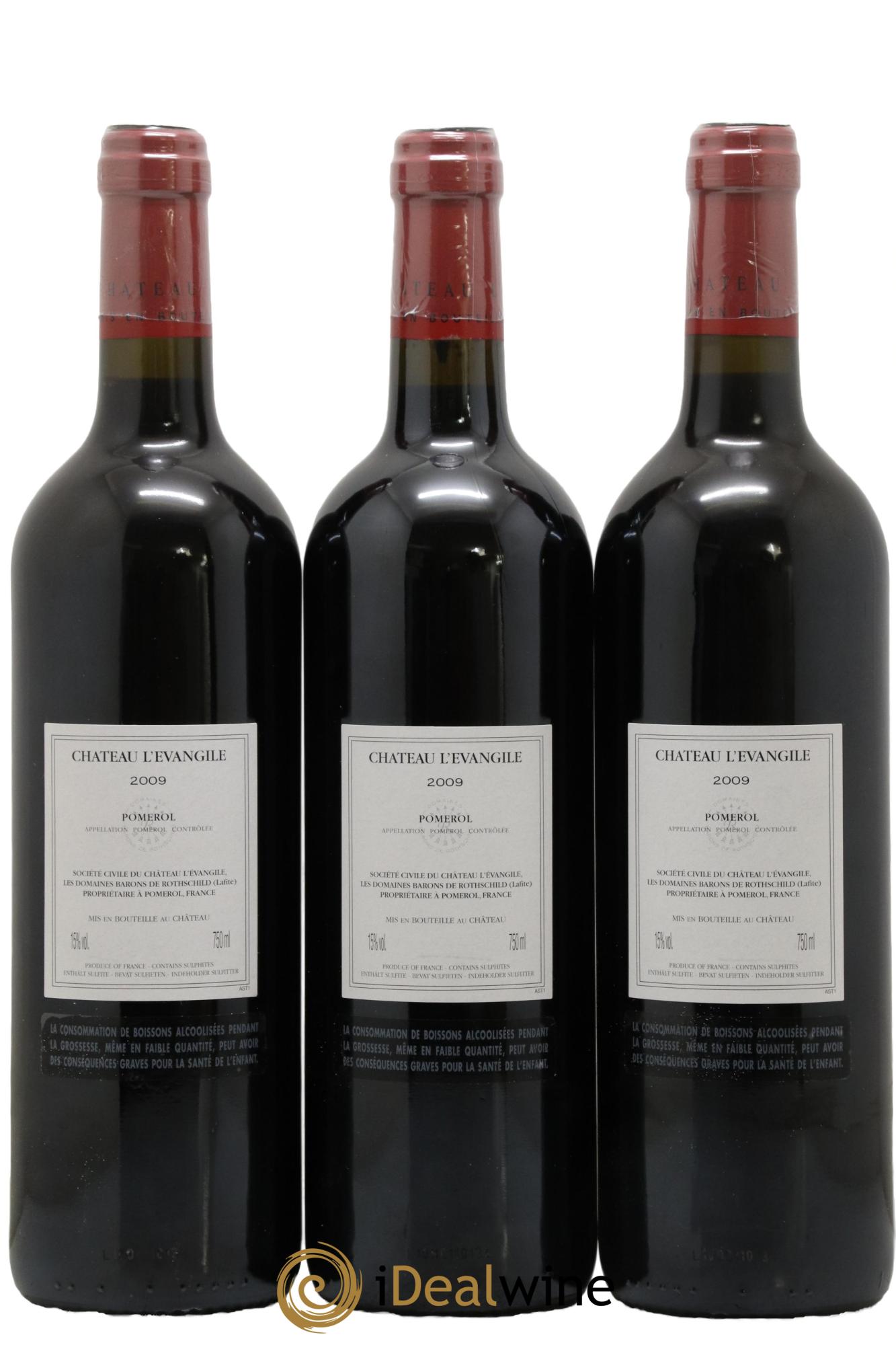 Château l' Évangile 2009 - Lotto di 12 bottiglie - 8
