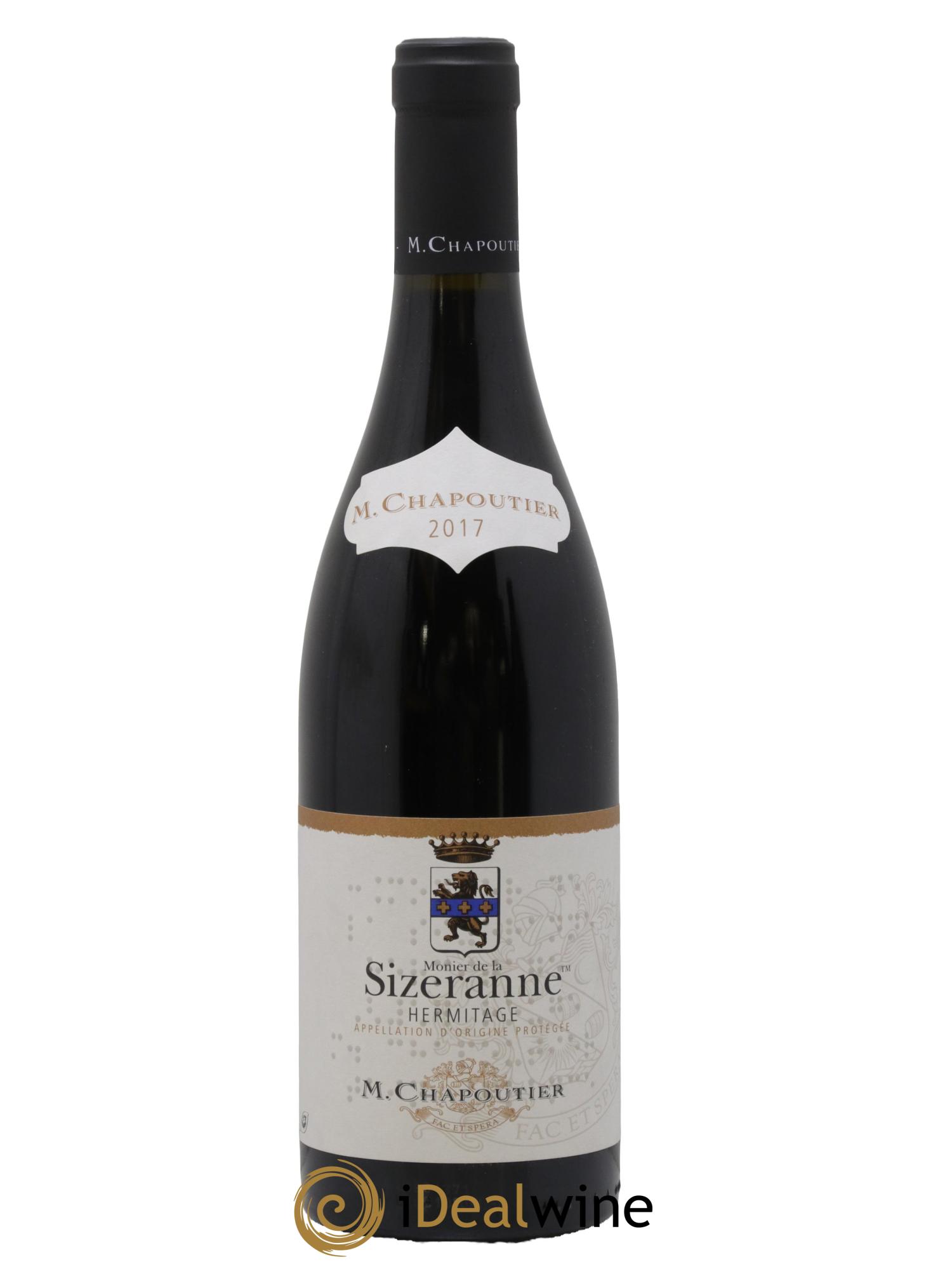 Hermitage Monier de La Sizeranne Chapoutier 2017 - Posten von 1 Flasche - 0
