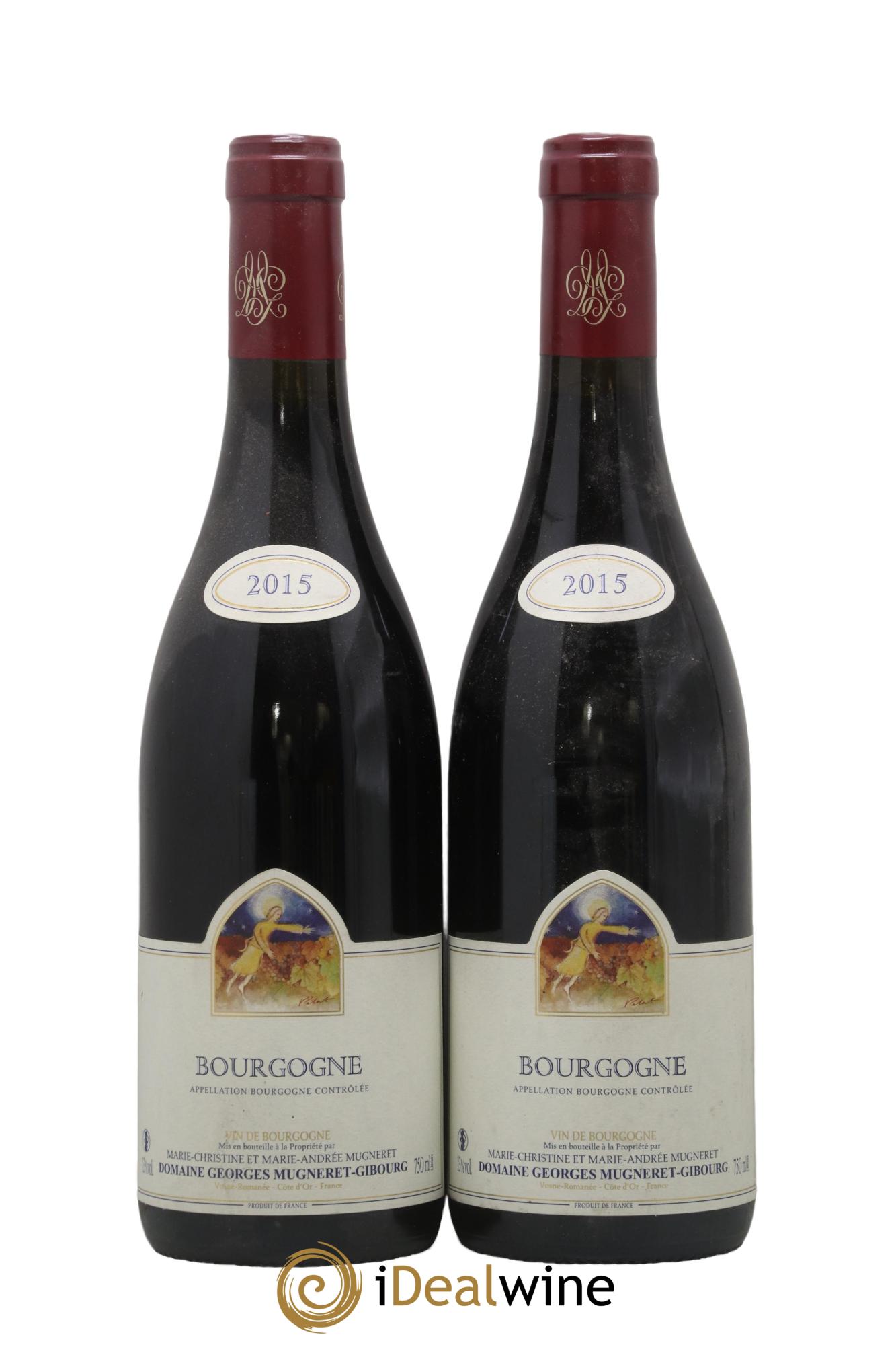Bourgogne Mugneret-Gibourg (Domaine) 2015 - Lot de 2 bouteilles - 0