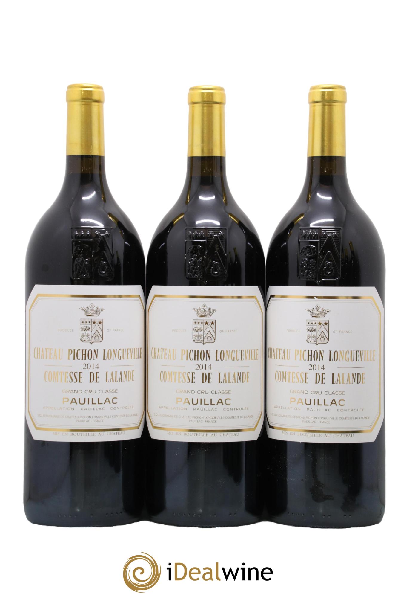 Château Pichon Longueville Comtesse de Lalande 2ème Grand Cru Classé 2014 - Posten von 6 Magnum - 1