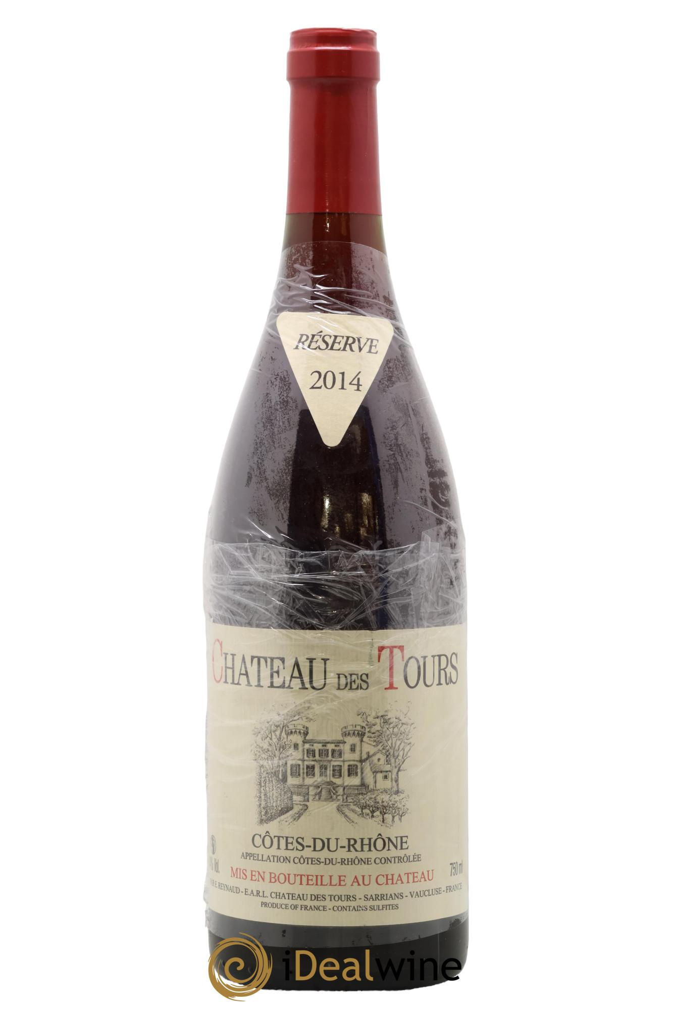 Côtes-du-Rhône Château des Tours Emmanuel Reynaud 2014 - Lot de 1 bouteille - 0