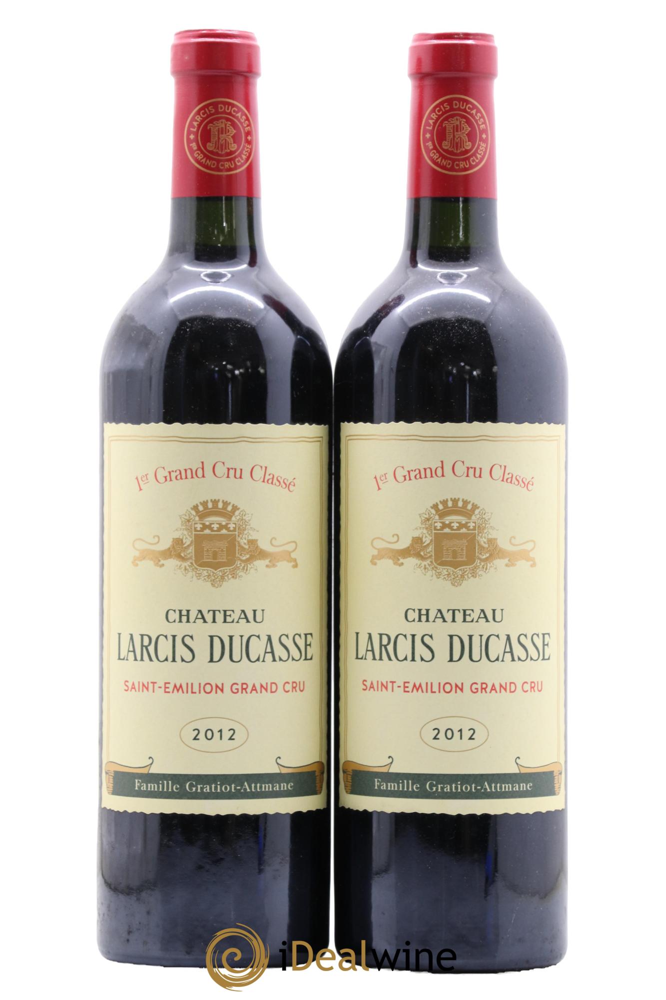 Château Larcis Ducasse 1er Grand Cru Classé B 2012 - Lot de 2 bouteilles - 0