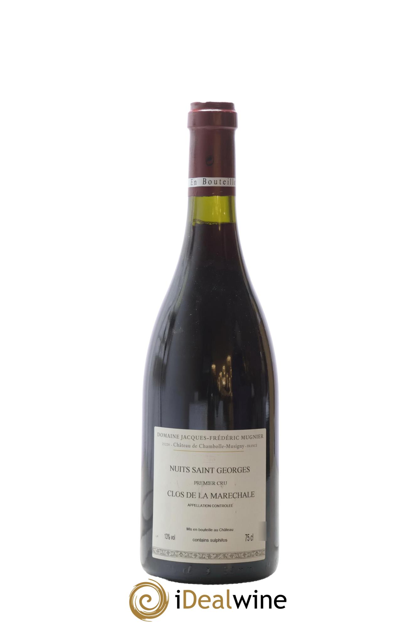 Nuits-Saint-Georges 1er Cru Clos de La Maréchale Jacques-Frédéric Mugnier 2010 - Lot de 1 bouteille - 1