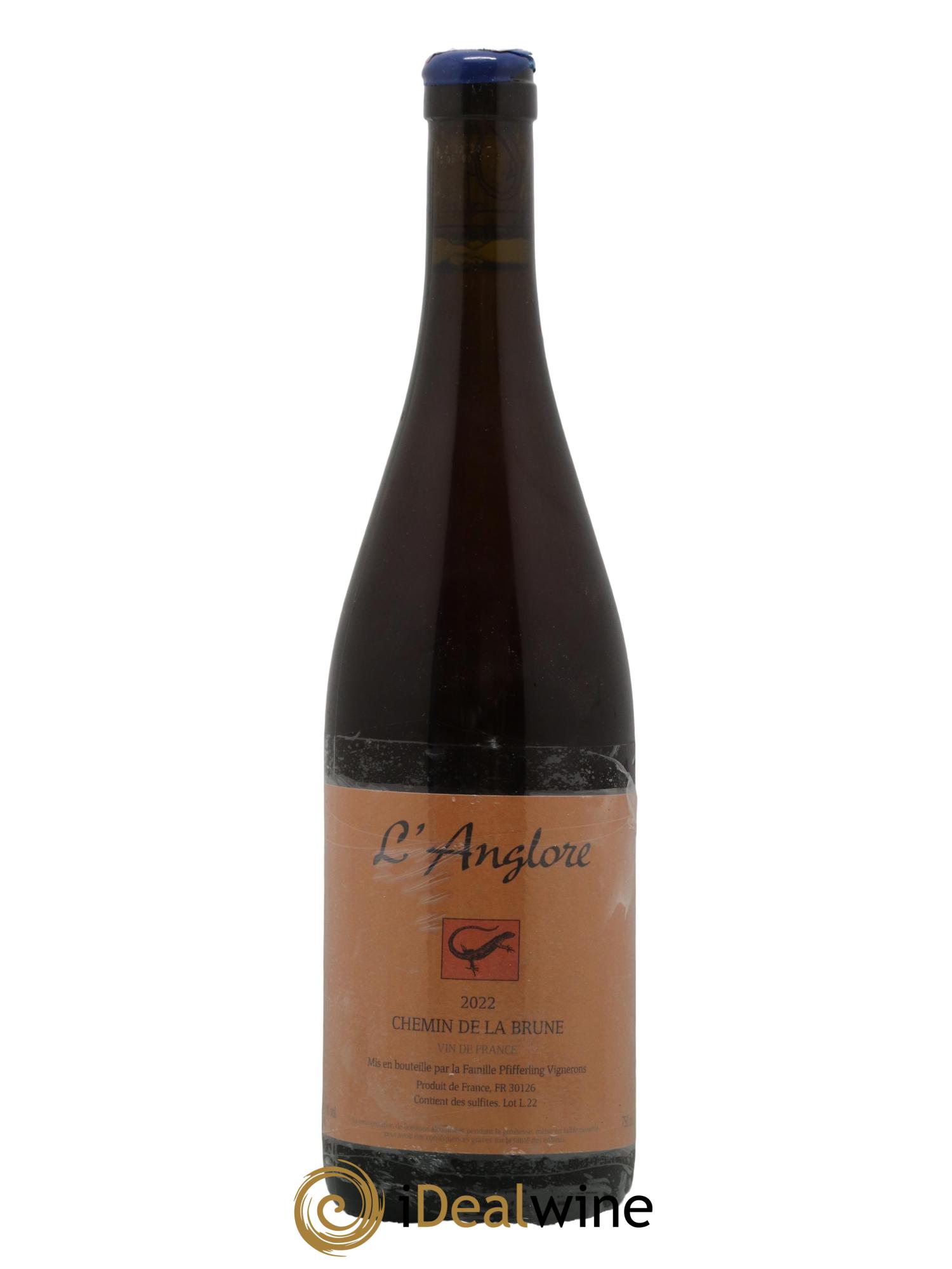 Vin de France Chemin de la brune L'Anglore 2022 - Lot de 1 bouteille - 0