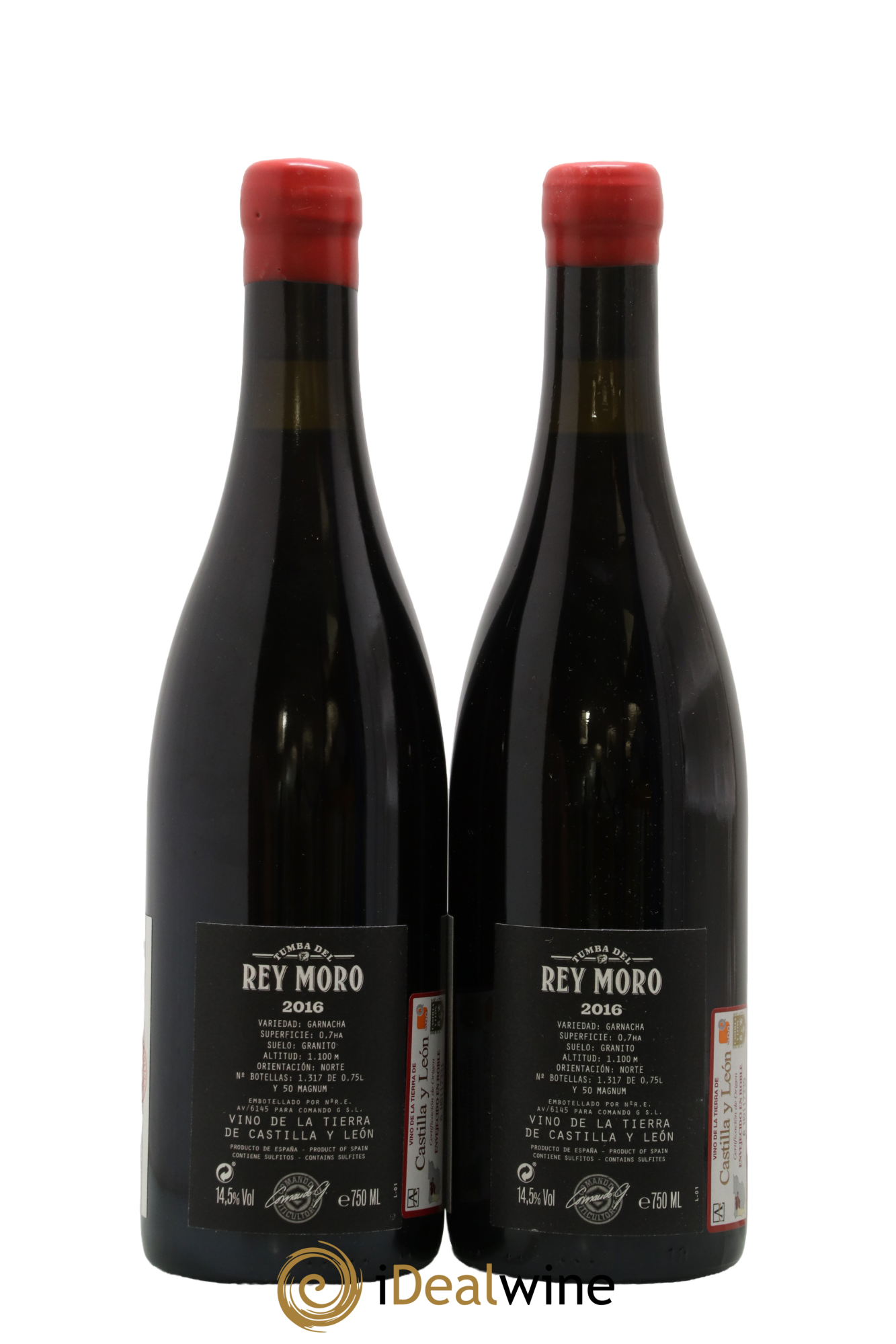 Espagne Commando G Tumba del Rey Moro 2016 - Lot de 2 bouteilles - 1