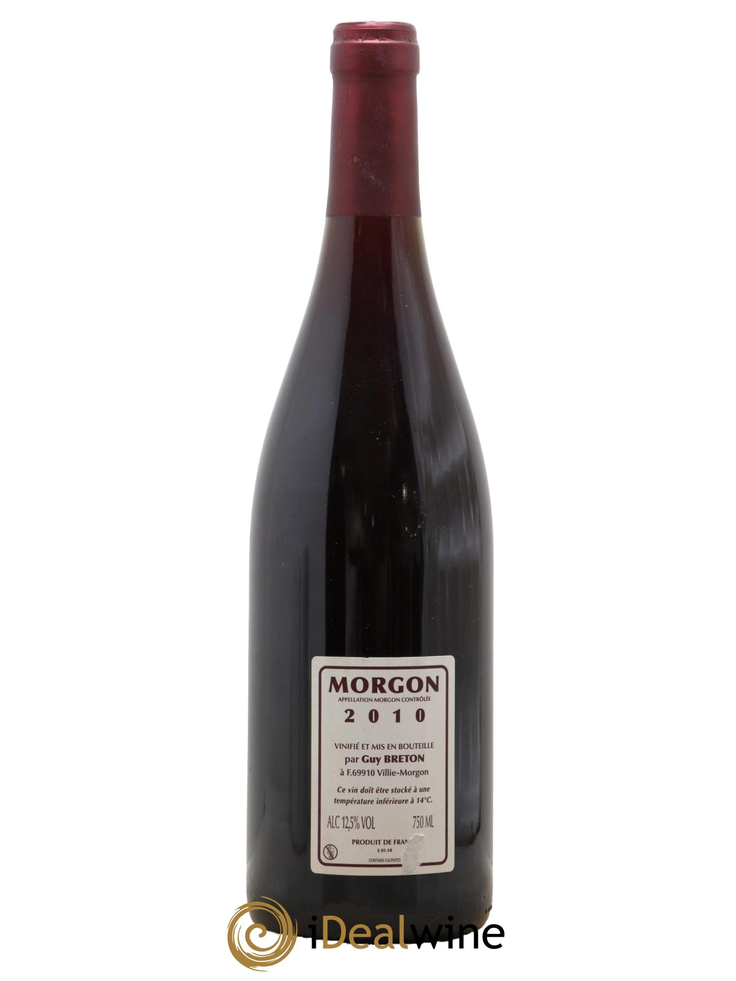 Morgon Ptit Max Guy Breton 2010 - Posten von 1 Flasche - 1
