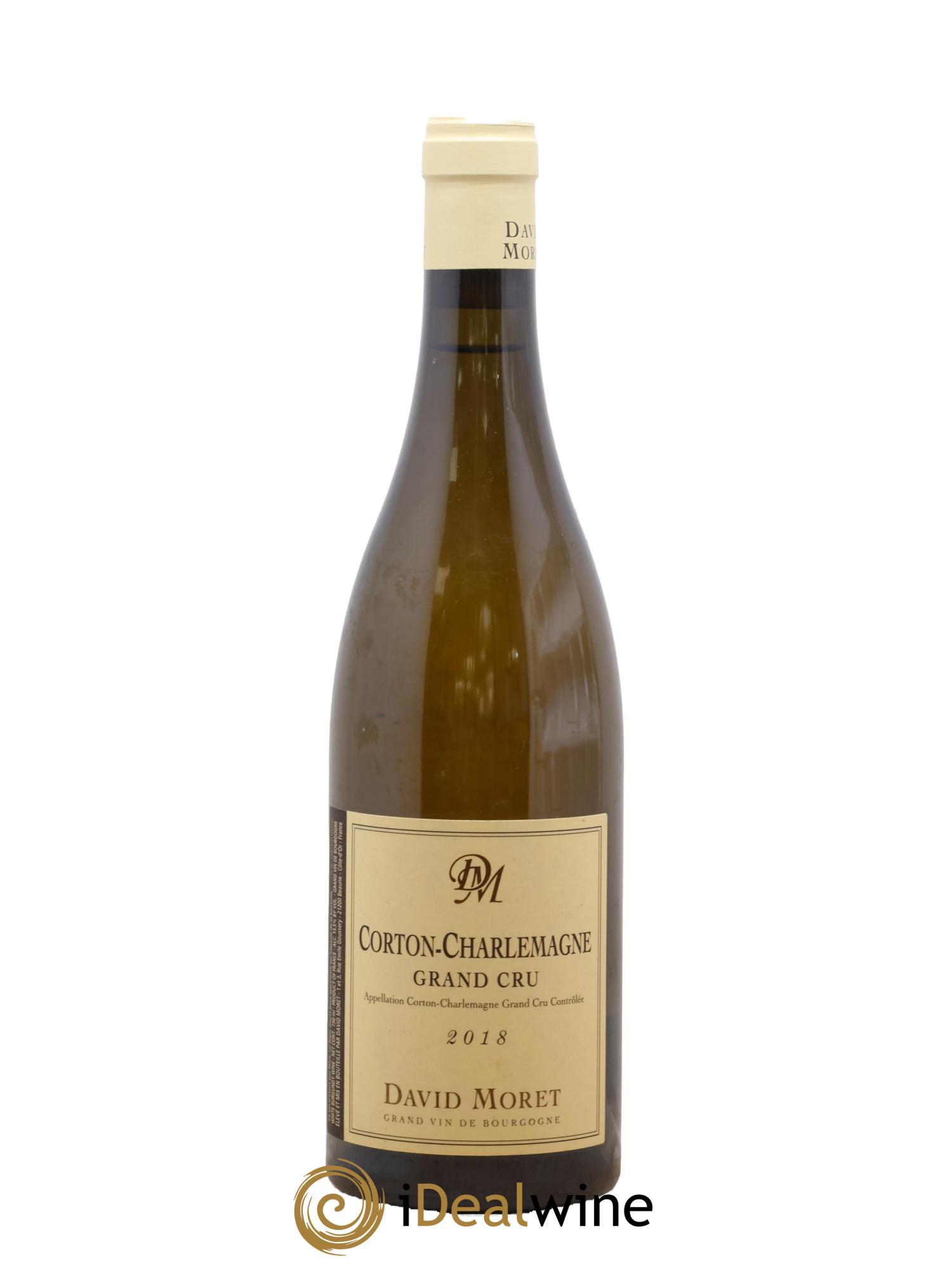 Corton-Charlemagne Grand Cru David Moret (Domaine) 2018 - Lot de 1 bouteille - 0