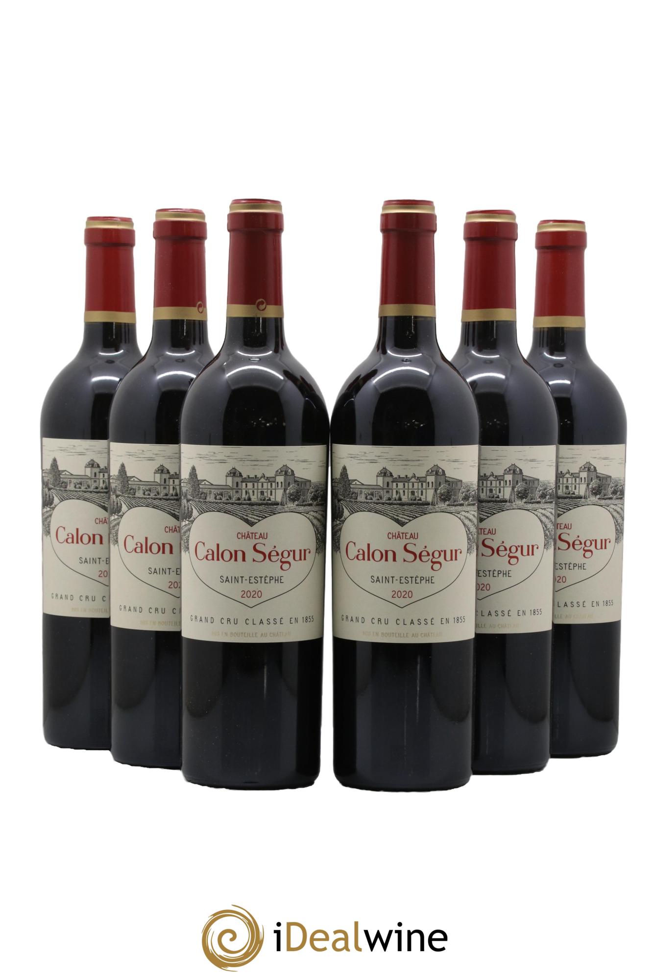 Château Calon Ségur 3ème Grand Cru Classé 2020 - Lot de 6 bouteilles - 0