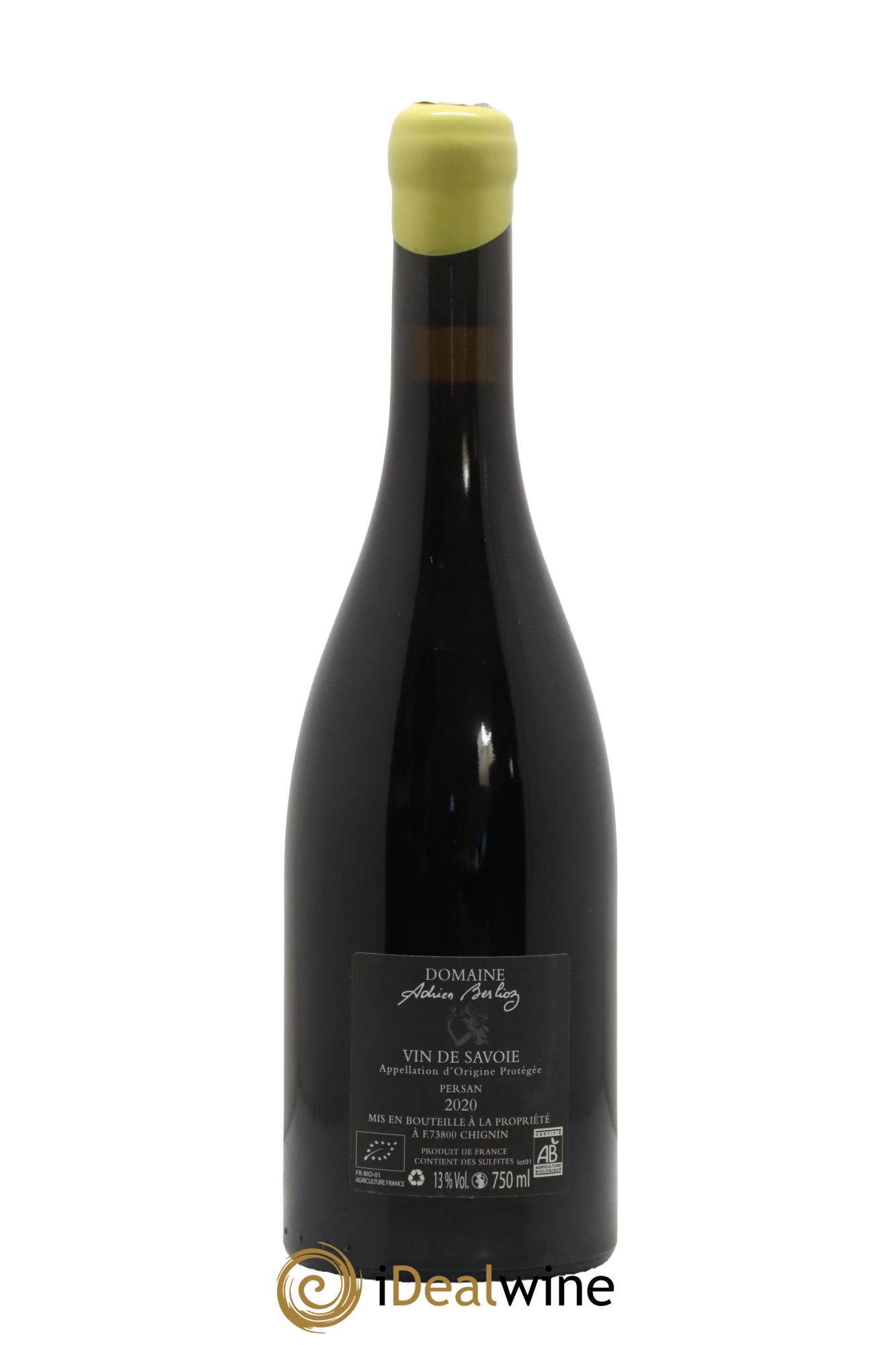 Vin de Savoie Cuvée Octavie Adrien Berlioz 2020 - Lot de 1 bouteille - 1