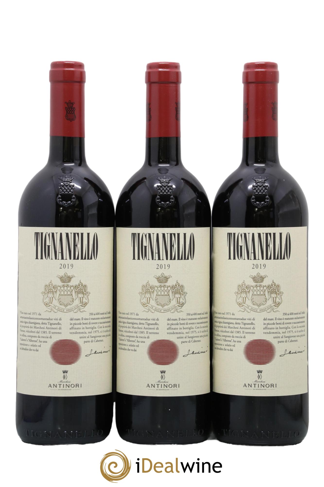 Toscana IGT Tignanello Tenuta Tignanello - Marchesi Antinori 2019 - Lot de 6 bouteilles - 2