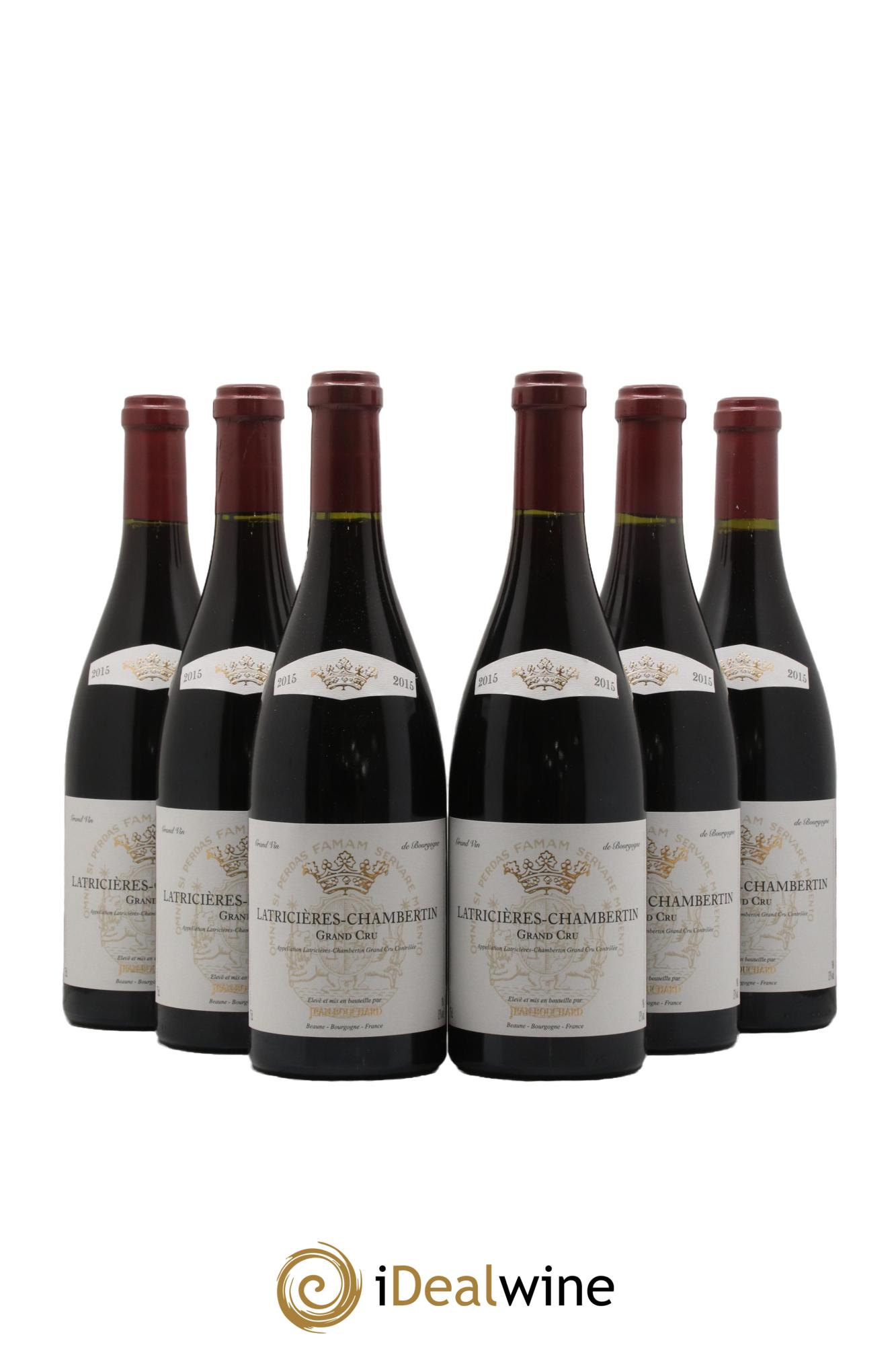 Latricières-Chambertin Grand Cru Jean Bouchard 2015 - Posten von 6 Flaschen - 0
