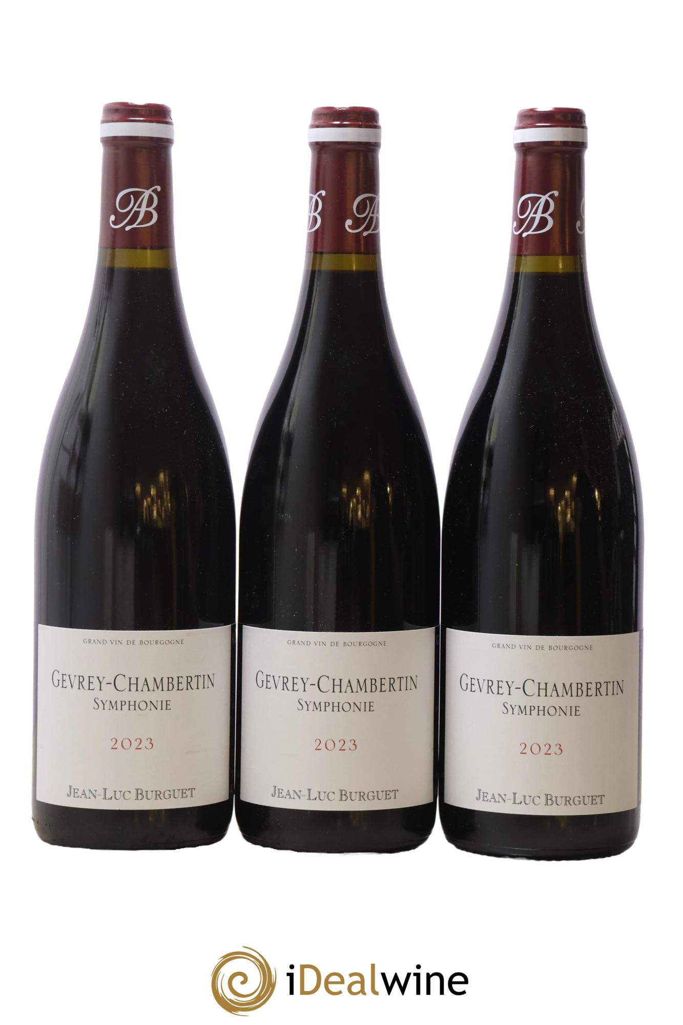 Gevrey-Chambertin Symphonie Jean-Luc & Eric Burguet 2023 - Lot de 3 bouteilles - 0