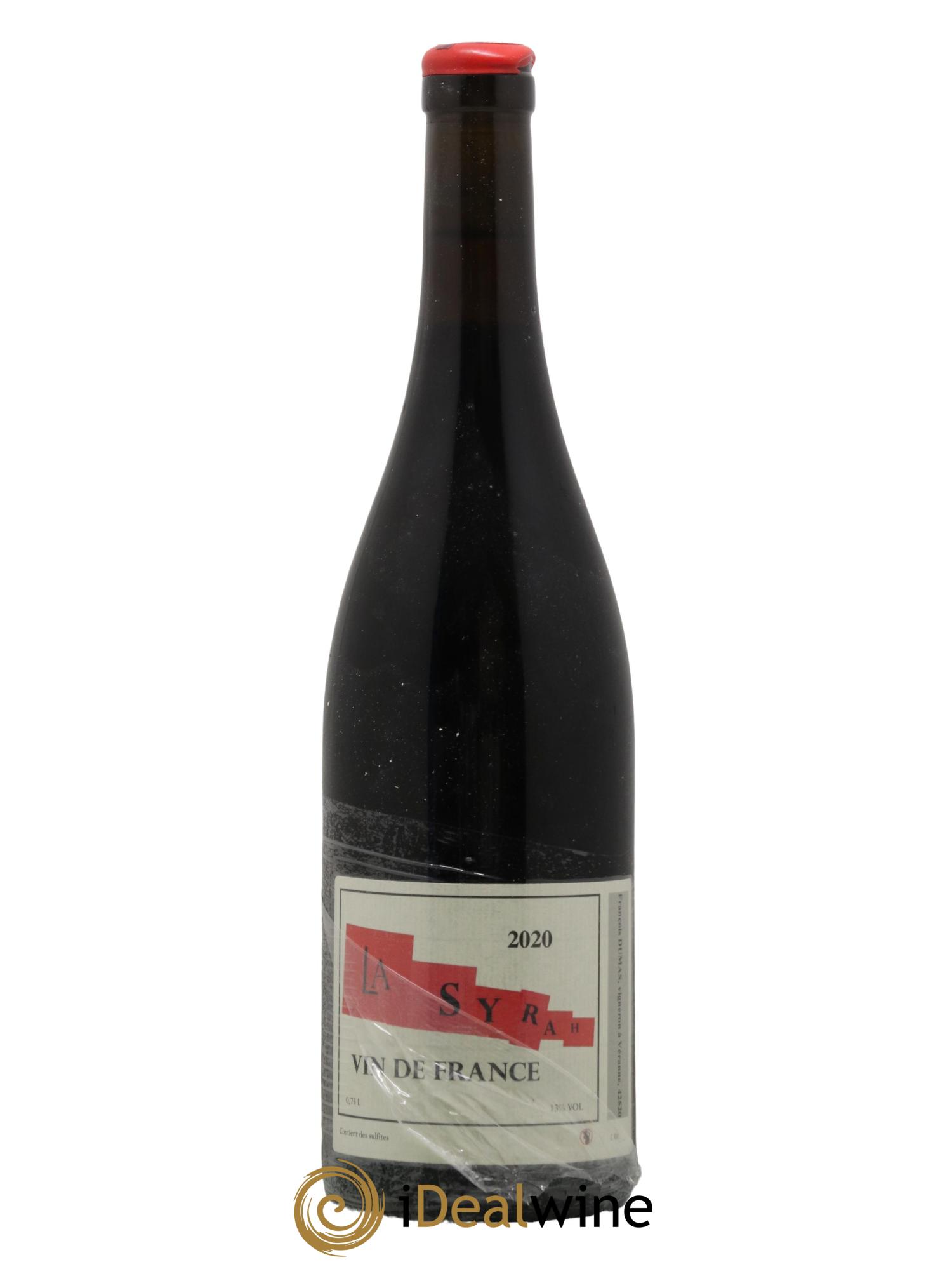 Vin de France La Syrah Domaine Francois Dumas 2020 - Lot de 1 bouteille - 0