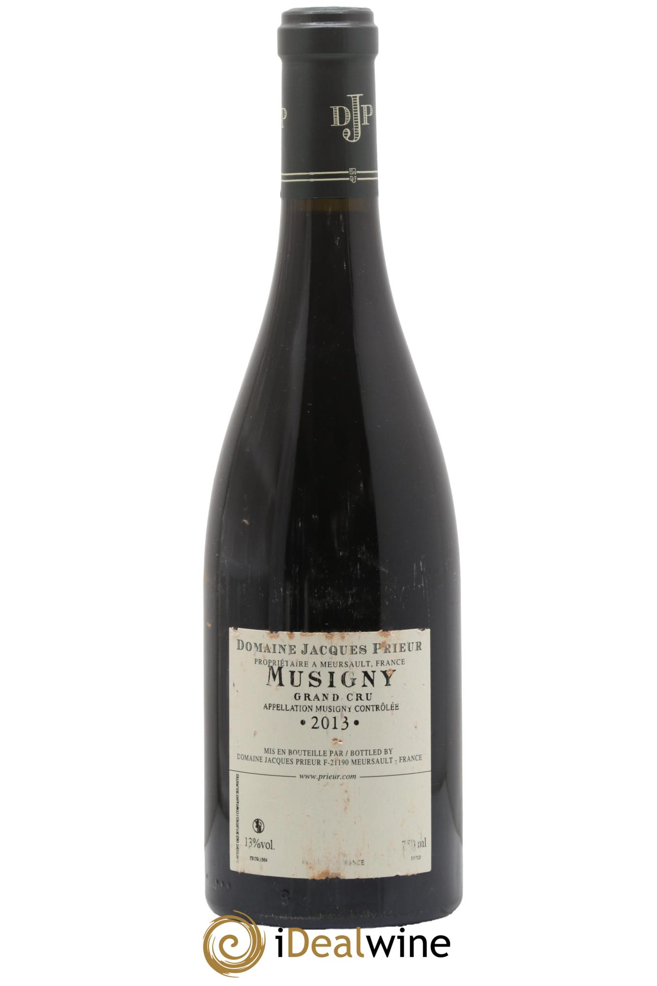 Musigny Grand Cru Jacques Prieur (Domaine) 2013 - Lot de 1 bouteille - 1