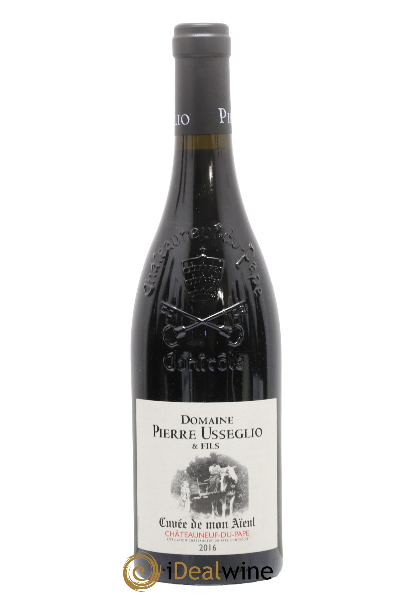 Châteauneuf-du-Pape Cuvée de mon Aïeul Pierre Usseglio & Fils 2016 - Lot de 1 bouteille - 0