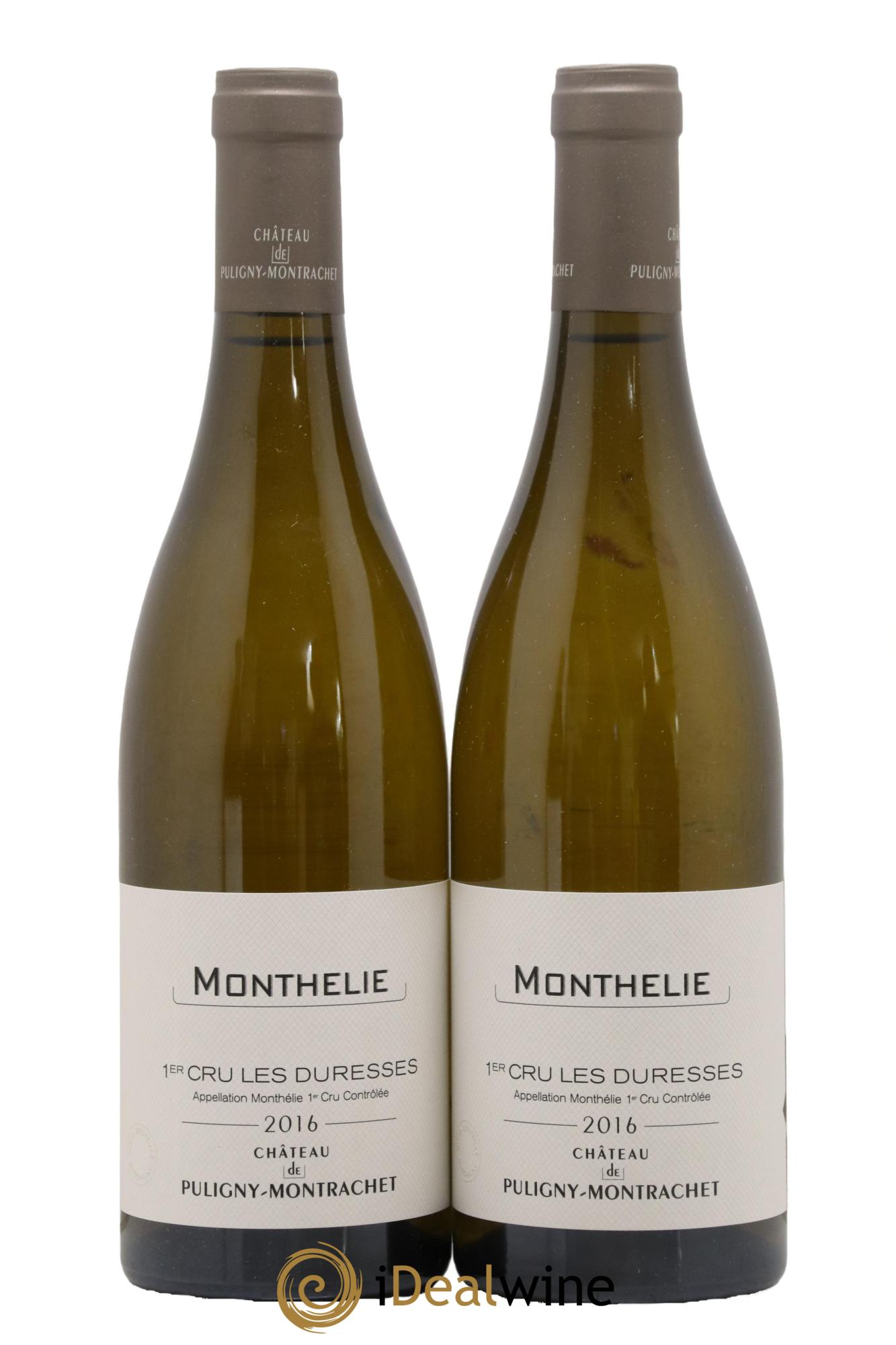 Monthélie 1er Cru Les Duresses Château De Puligny-Montrachet 2016 - Lot de 2 bouteilles - 0
