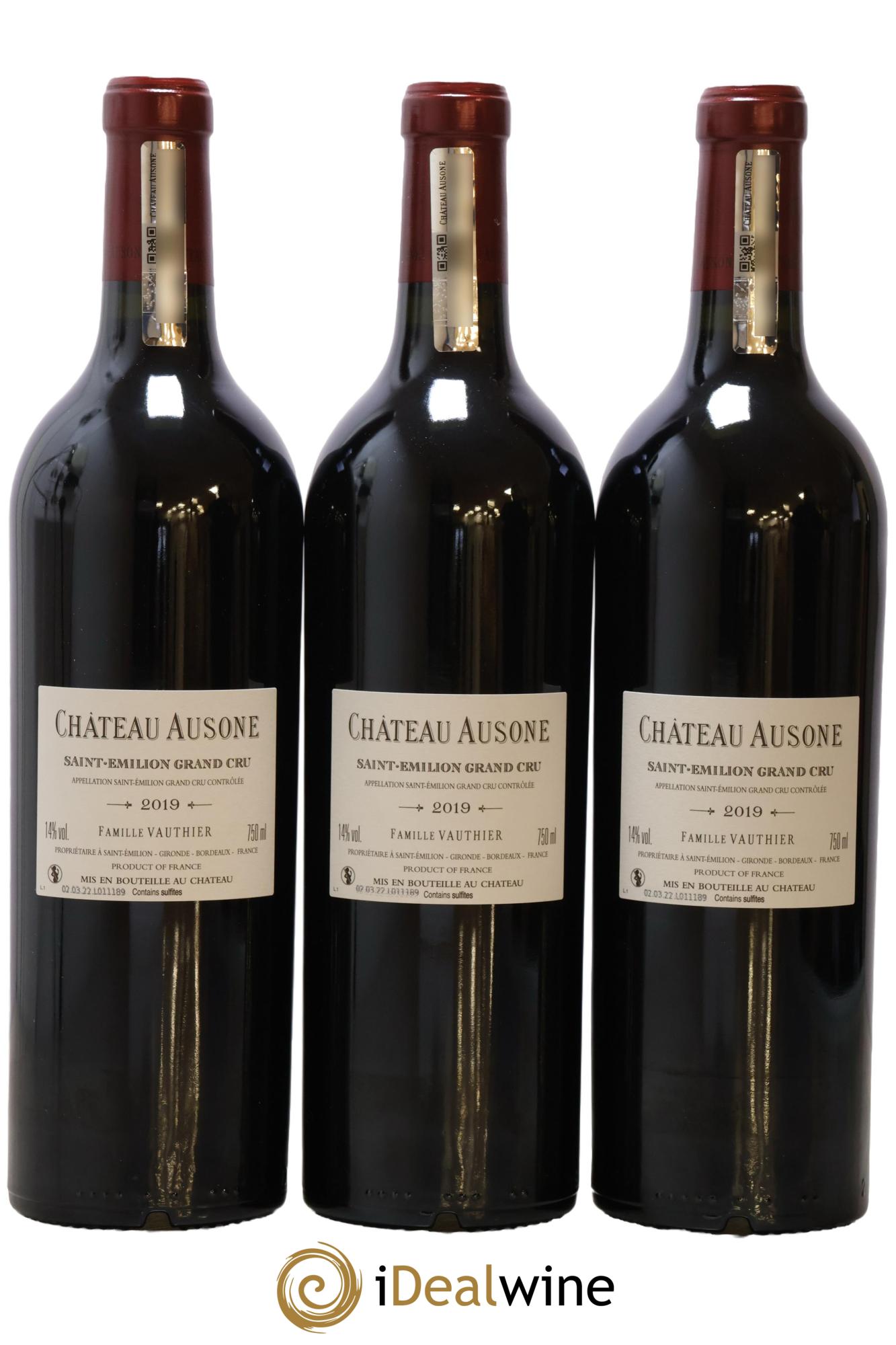 Château Ausone 1er Grand Cru Classé A 2019 - Lot de 6 bouteilles - 2