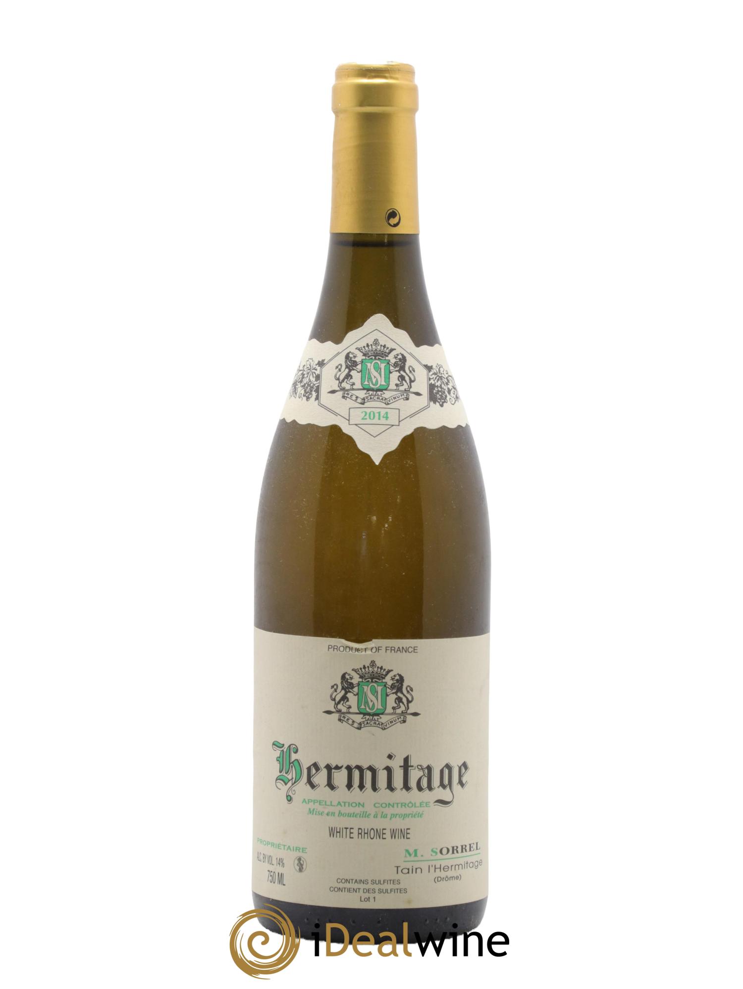 Hermitage Marc Sorrel 2014 - Lot de 1 bouteille - 0