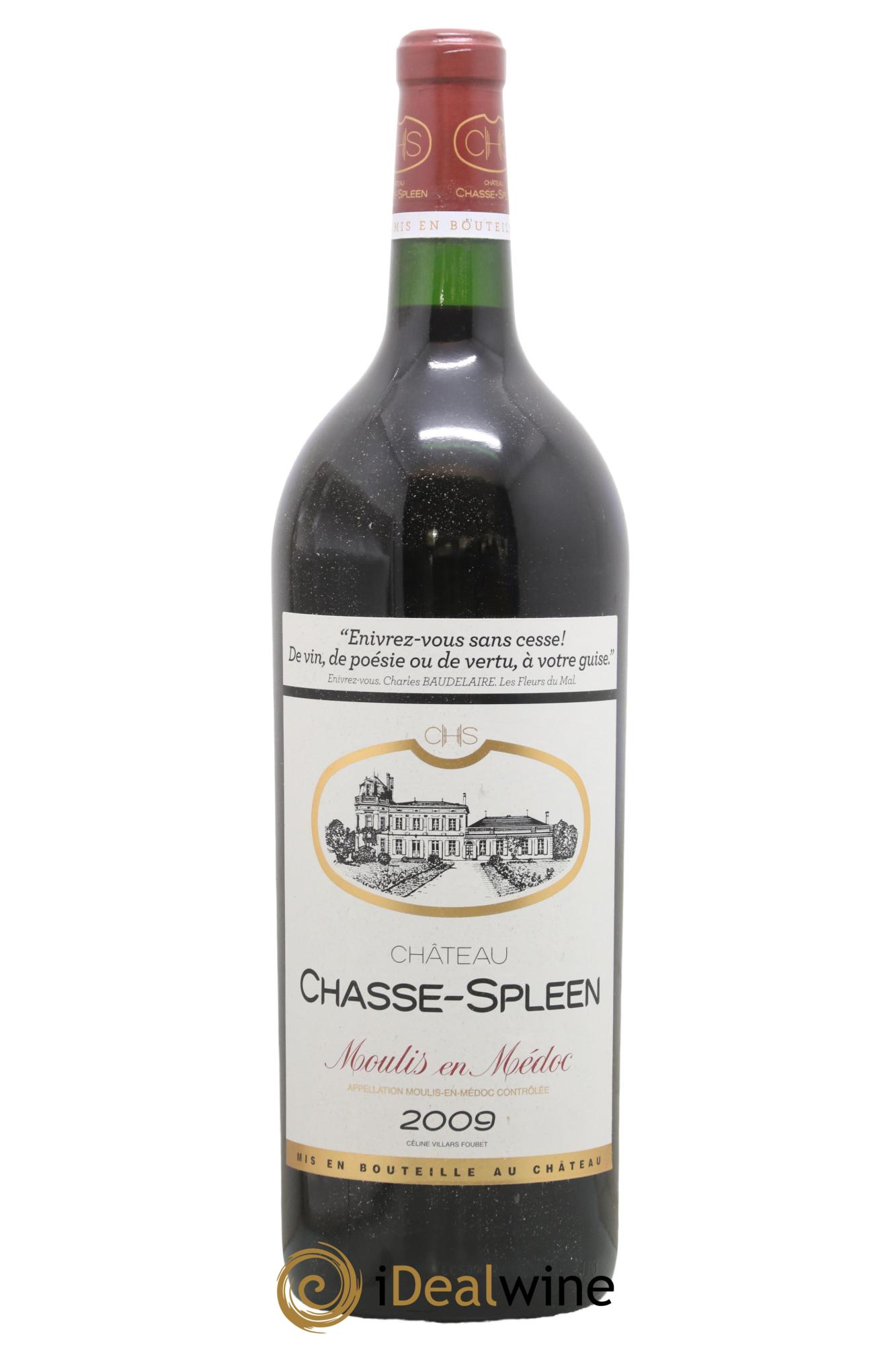 Château Chasse Spleen 2009 - Lotto di 1 magnum - 0