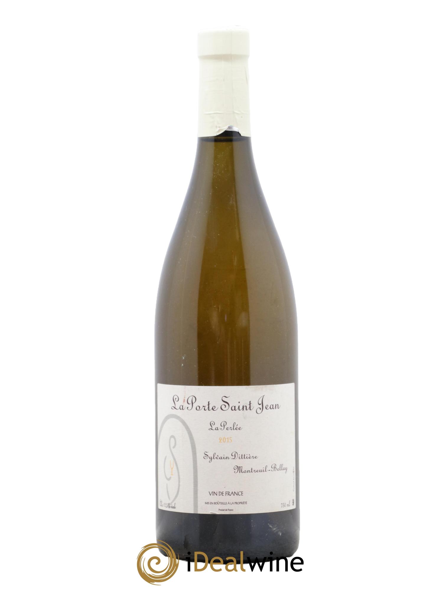 Vin de France La Perlée La Porte Saint Jean 2015 - Lot de 1 bouteille - 0