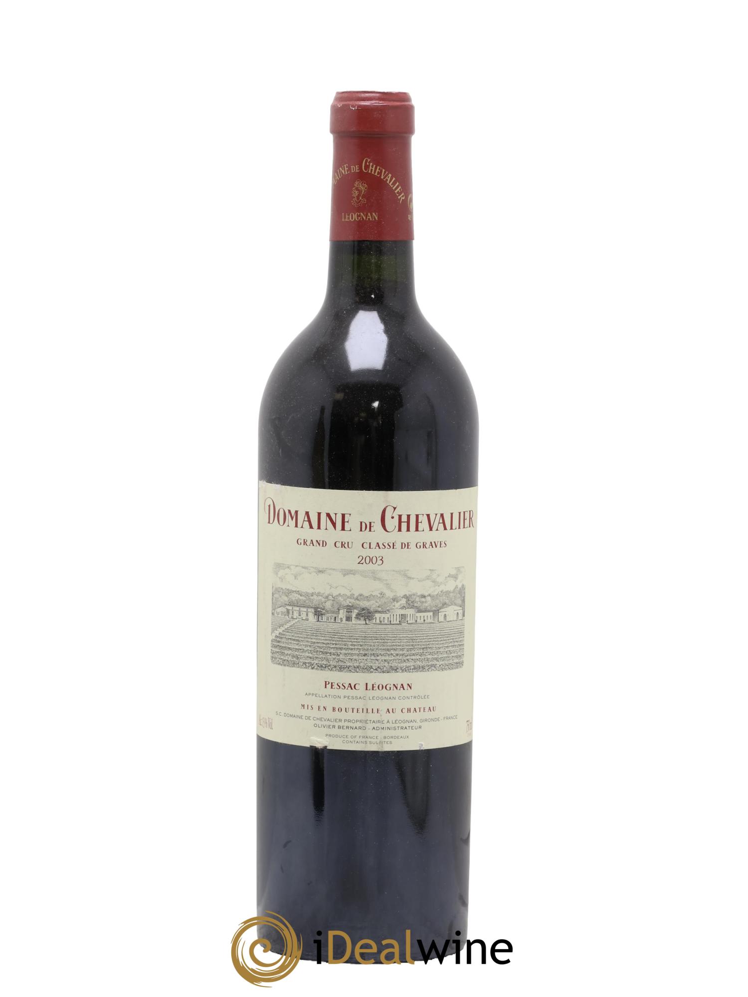 Domaine de Chevalier Cru Classé de Graves 2003 - Lot de 1 bouteille - 0
