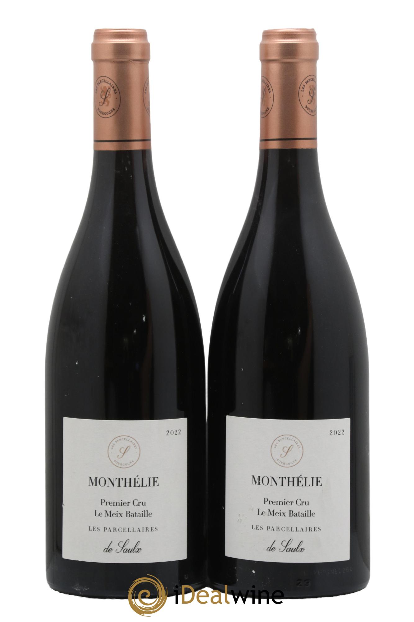 Monthélie 1er Cru Le Meix Bataille Les Parcellaires de Saulx 2022 - Posten von 2 Flaschen - 0