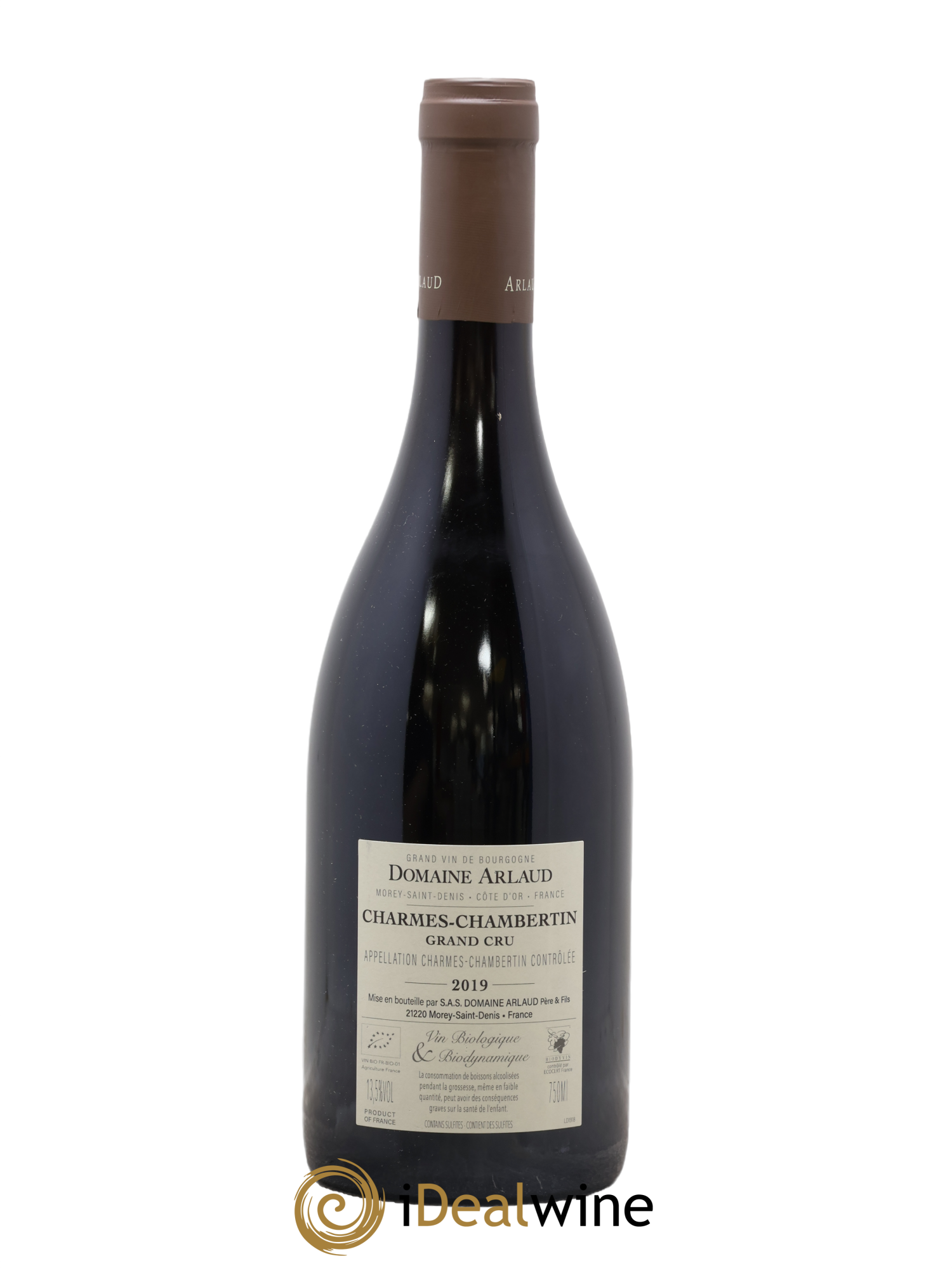 Charmes-Chambertin Grand Cru Arlaud 2019 - Lot de 1 bouteille - 1