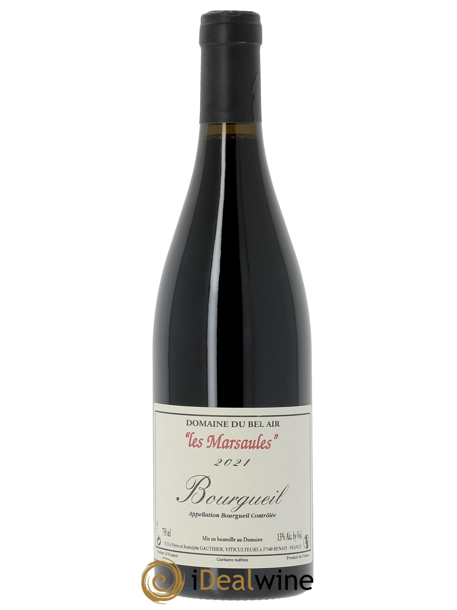 Bourgueil Marsaules Domaine du Bel Air 2021 - Lotto di 1 bottiglia - 0