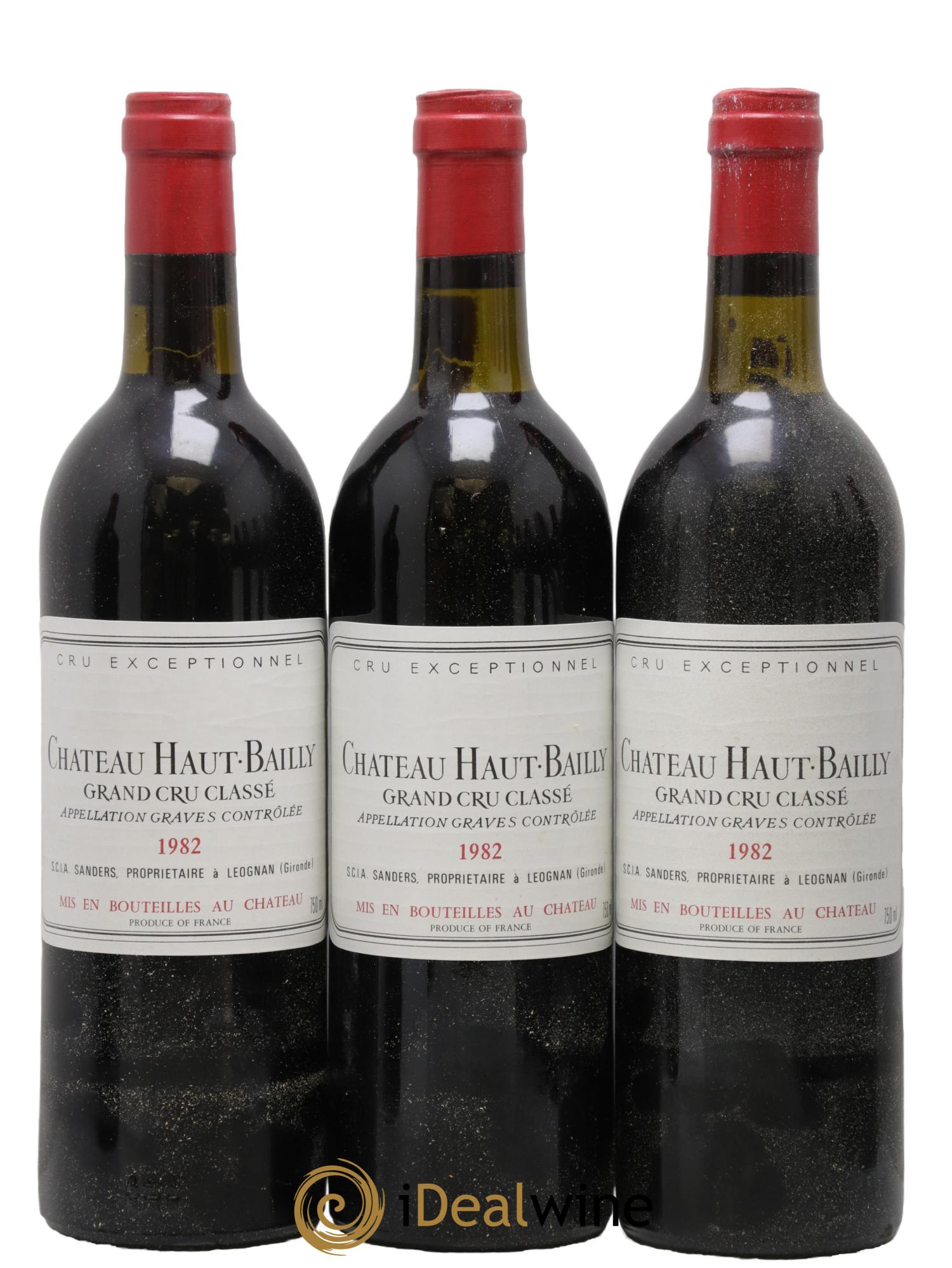 Château Haut-Bailly Cru Classé de Graves 1982 - Posten von 12 Flaschen - 2