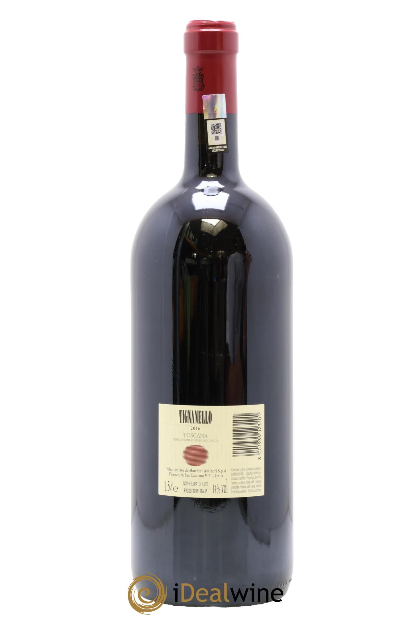 Toscana IGT Tignanello Tenuta Tignanello - Marchesi Antinori 2016 - Lot de 1 magnum - 1