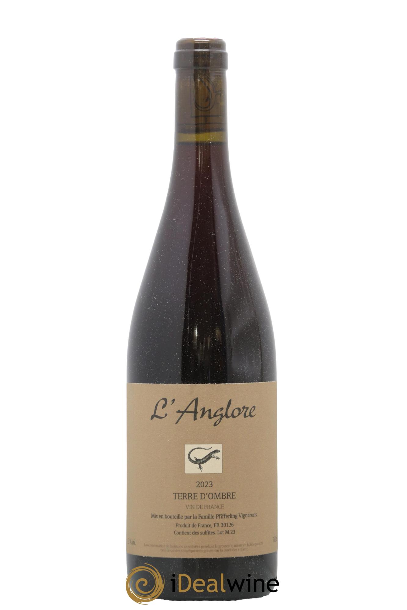 Vin de France Terre d'Ombre L'Anglore 2023 - Lot de 1 bouteille - 0