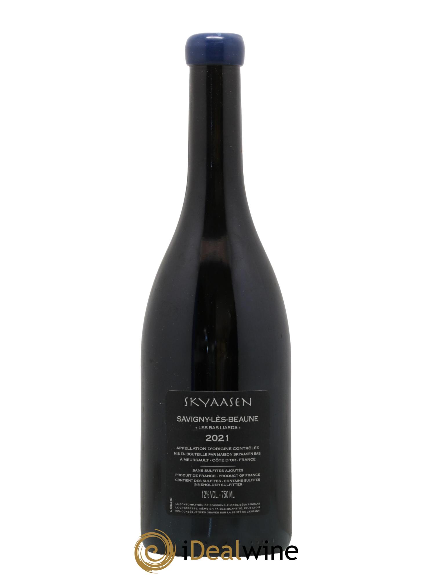 Savigny-lès-Beaune Les Bas Liards Maison Skyaasen 2021 - Lot de 1 bouteille - 1