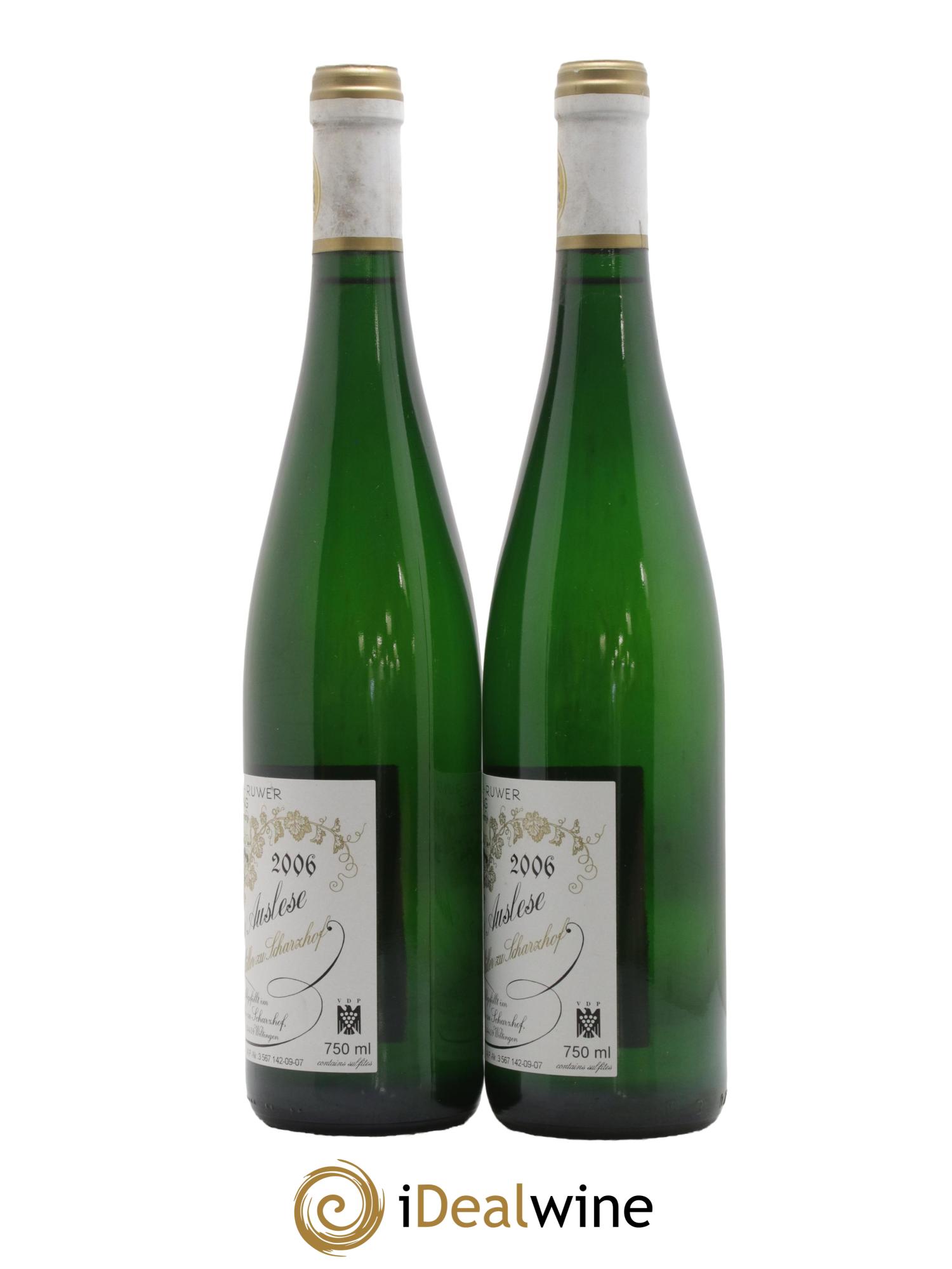 Riesling Scharzhofberger Auslese Egon Muller 2006 - Lot of 2 bottles - 1
