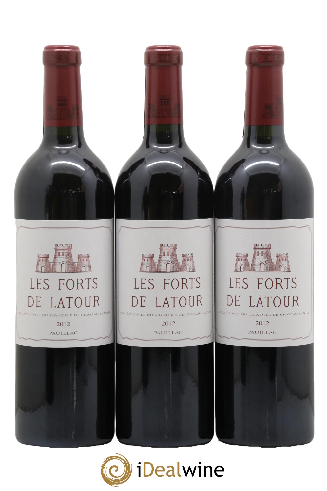 Les Forts de Latour Second Vin 2012 - Posten von 12 Flaschen - 4