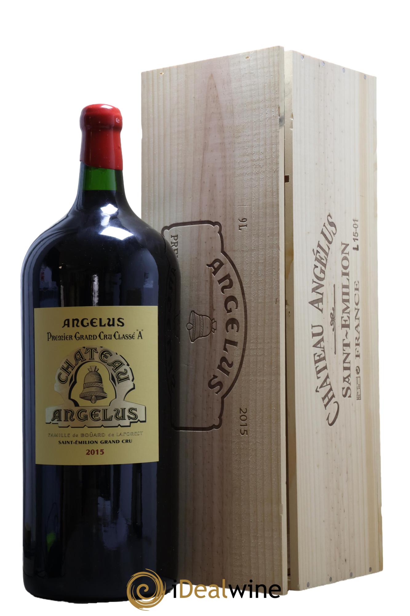 Château Angélus 1er Grand Cru Classé A 2015 - Lot of 1 Salmanazar - 1