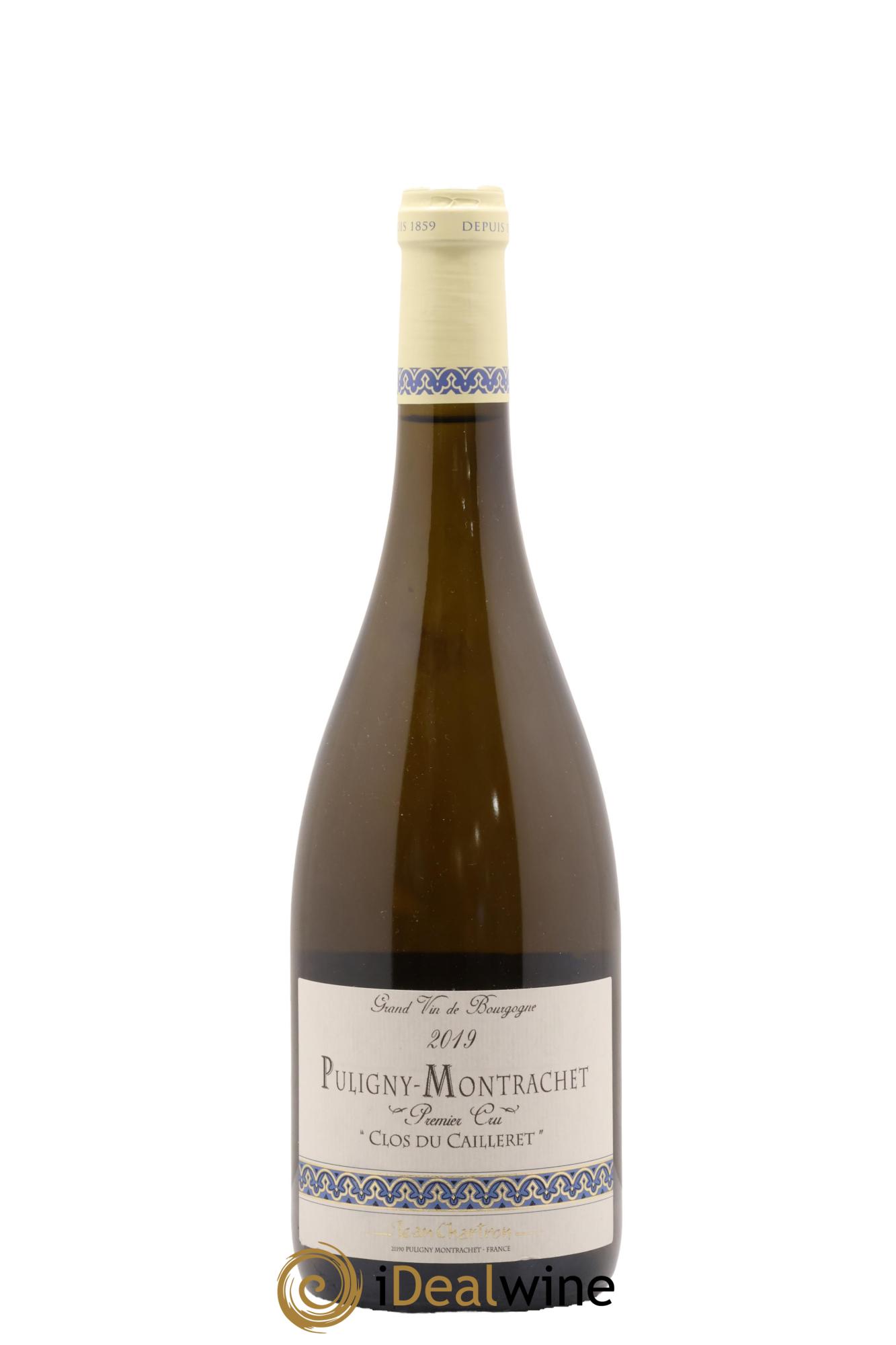 Puligny-Montrachet 1er Cru Clos du cailleret Jean Chartron (Domaine) 2019 - Lote de 1 botella - 0