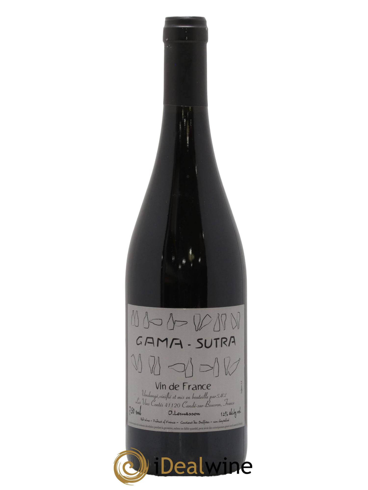 Vin de France Gama-Sutra Olivier Lemasson 2015 - Lot de 1 bouteille - 0