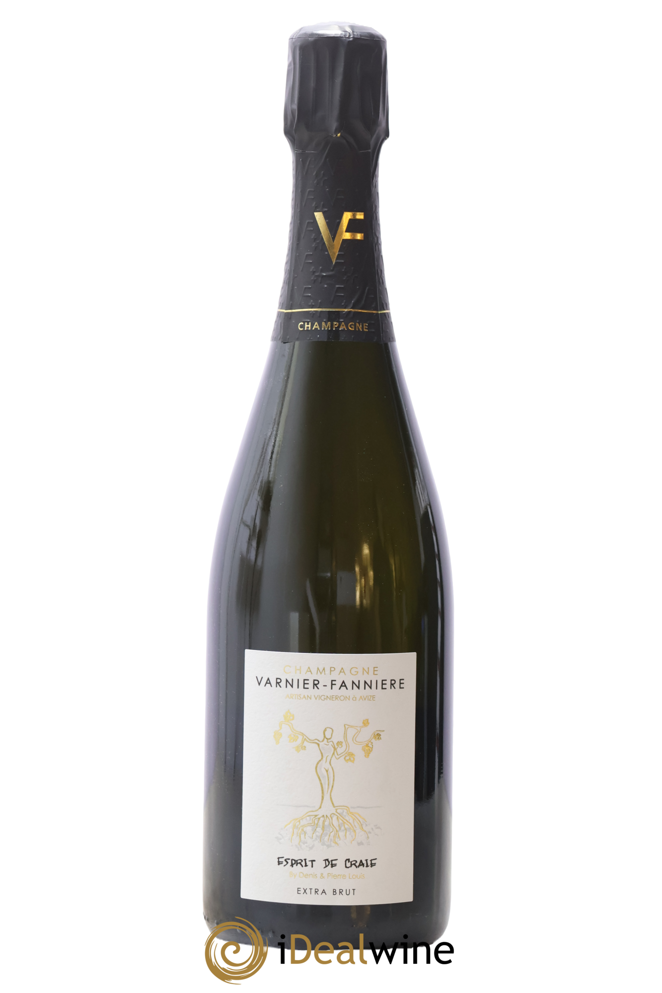 Champagne Extra-Brut Esprit De Craie Varnier-Fannière - Lot de 1 bouteille - 0