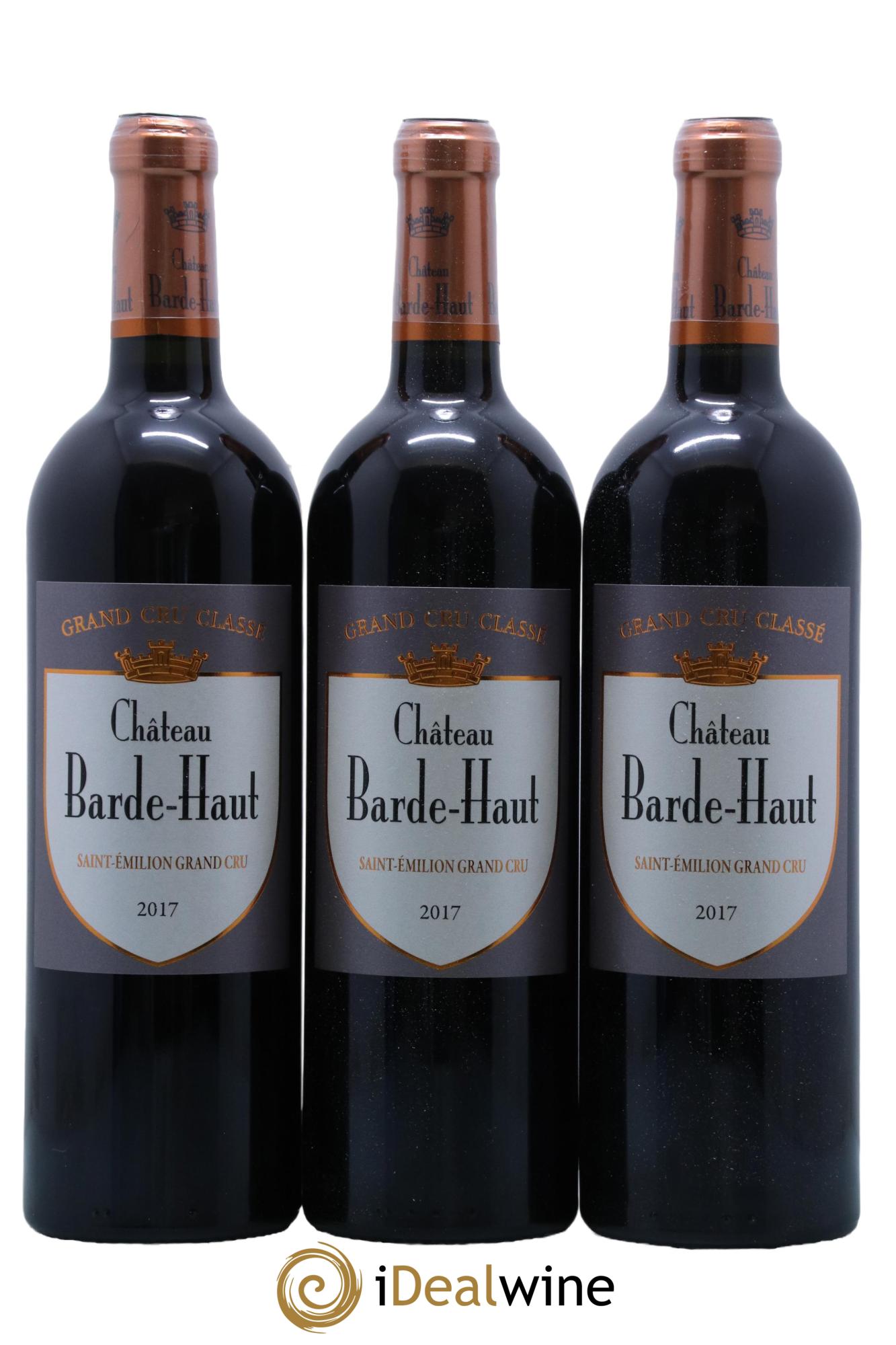 Château Barde Haut Grand Cru Classé  2017 - Posten von 6 Flaschen - 2