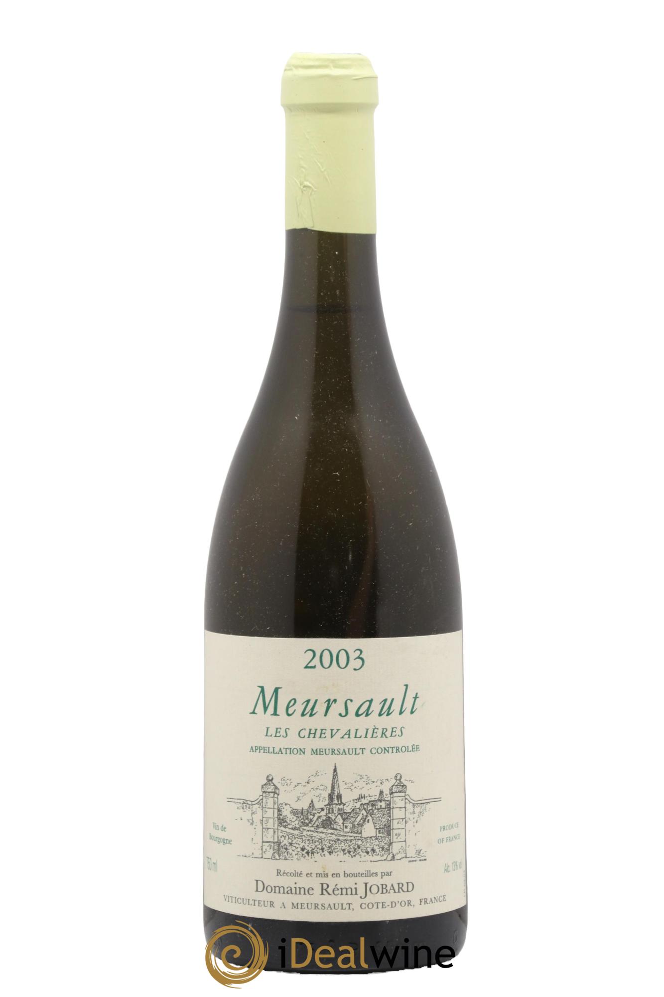 Meursault Les Chevalières Rémi Jobard (Domaine) 2003 - Lot de 1 bouteille - 0